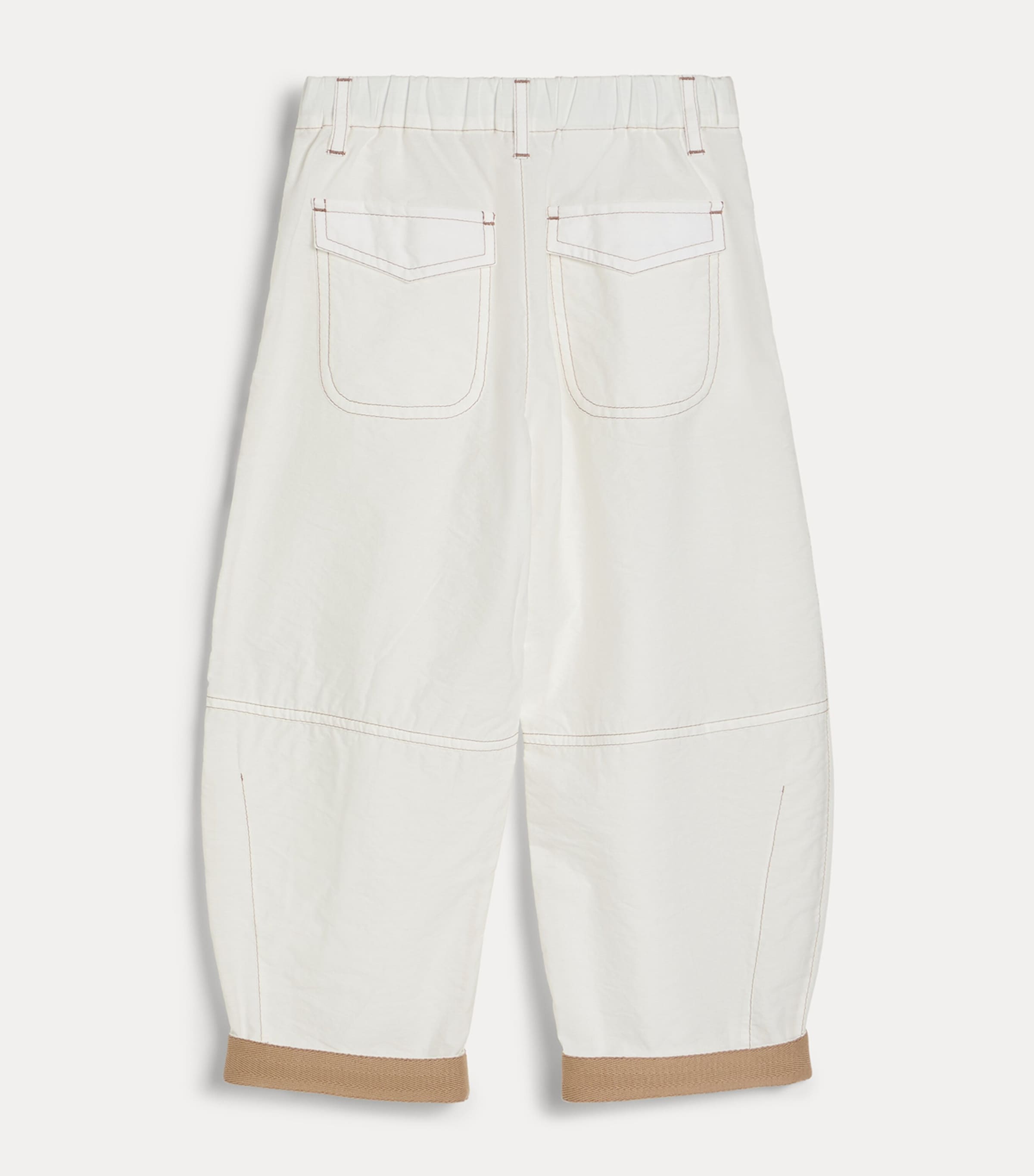 Brunello Cucinelli Kids Tapered Barrel-Leg Jeans (4-6 Years) Image 2