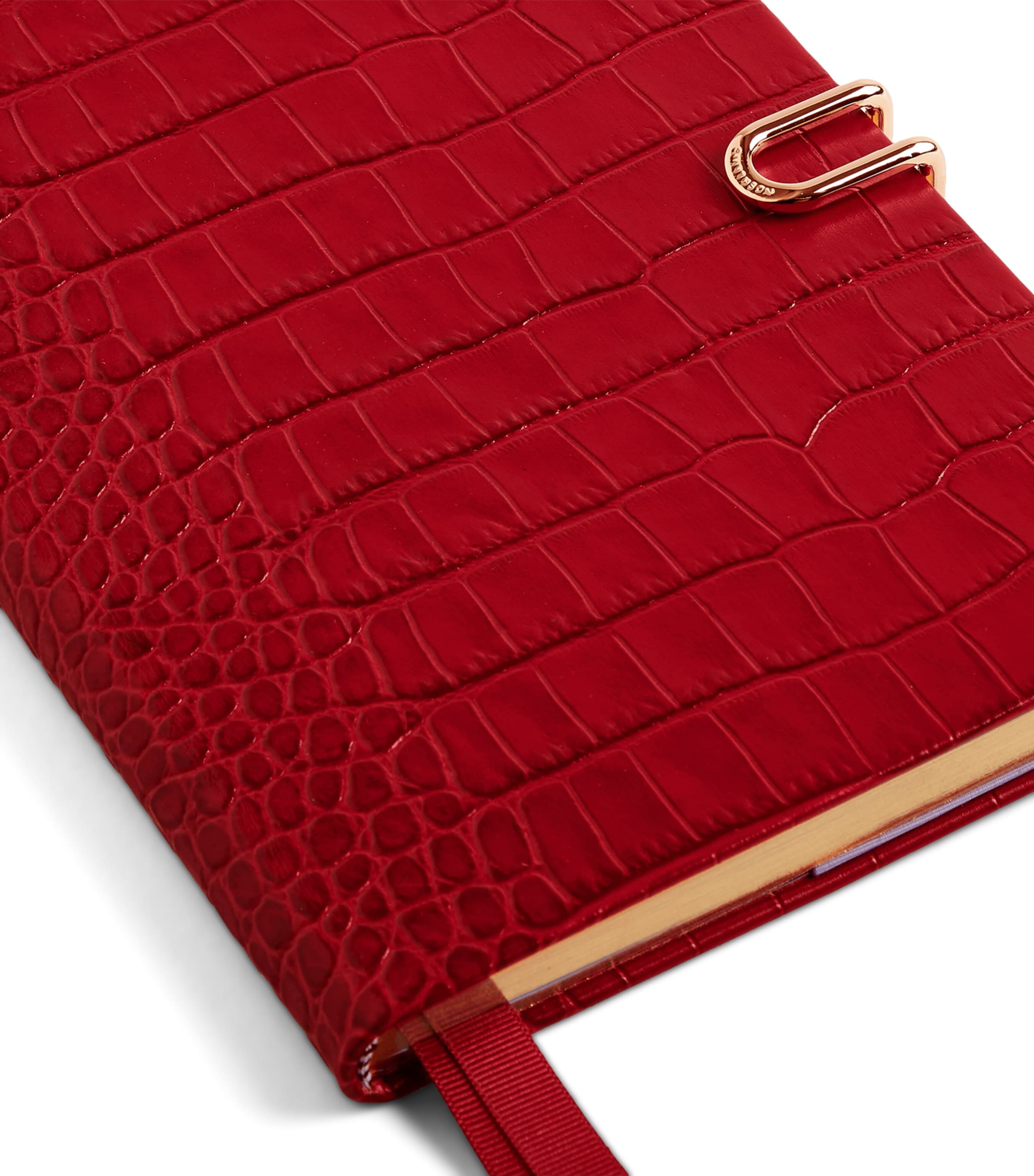 Smythson Leather Mara Soho A5 Mid-Year 2026 Diary Red Image 5