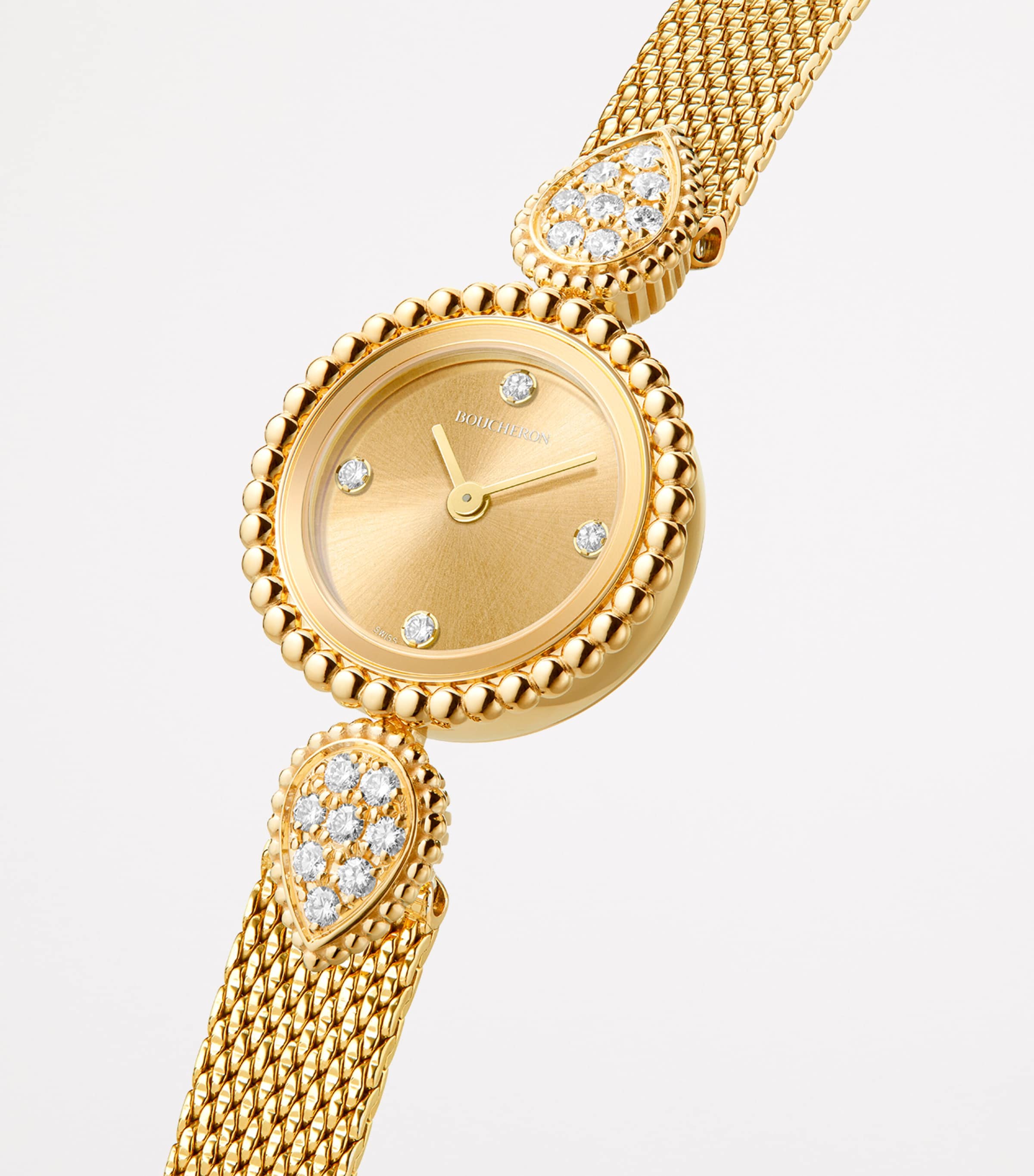 Yellow Gold and Diamond Serpent Bohème Watch 23mm YELLOW GOLD Image 2