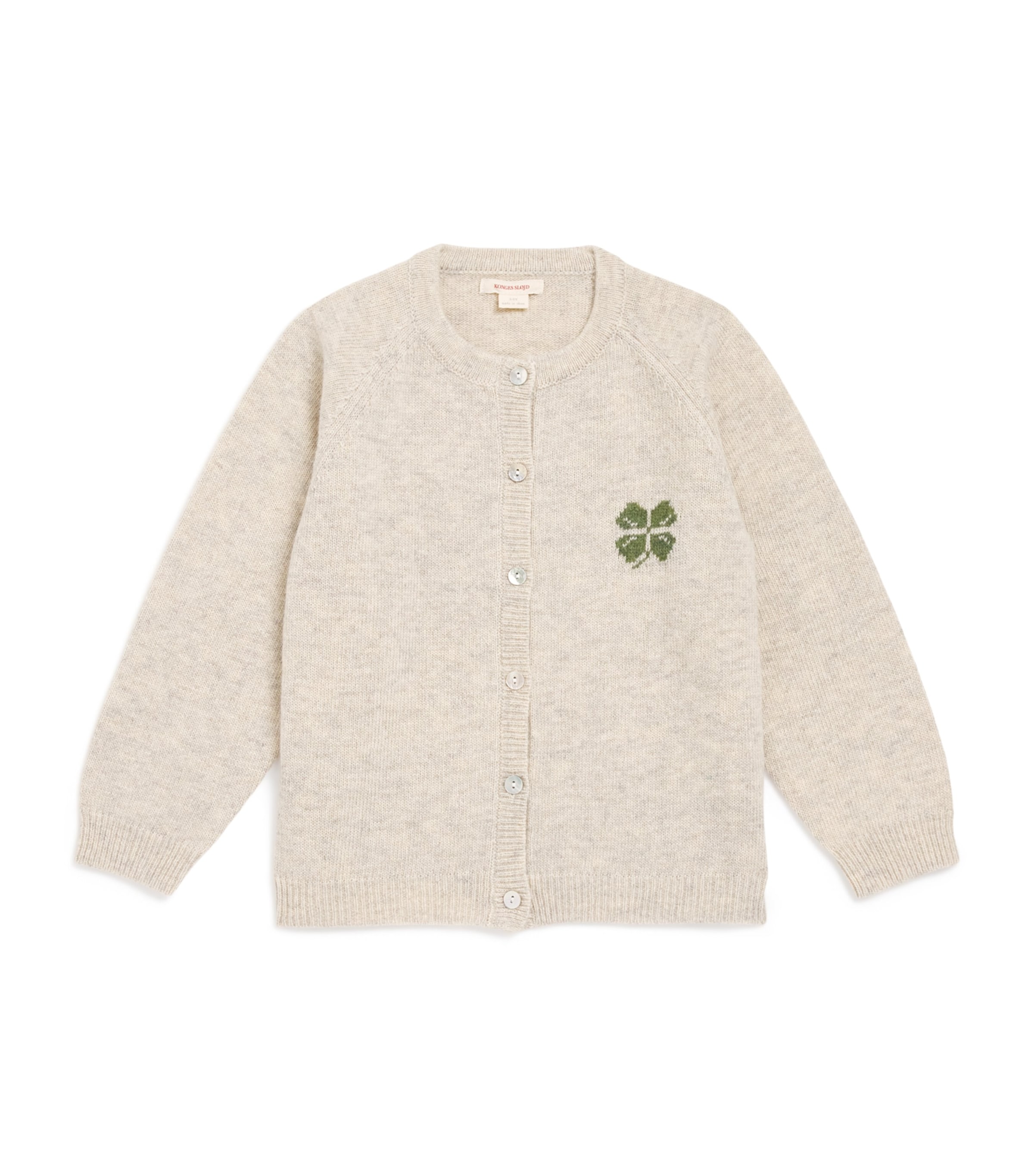Wool-Blend Billi Cardigan (9 Months- 10 Years) OFF WHITE MELANGE Image 1
