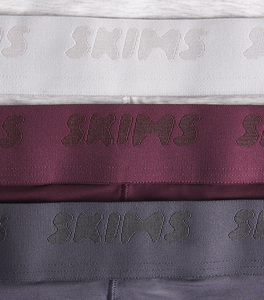 Skims Mens Stretch Briefs (Pack of 3) Raven Multi Image 5