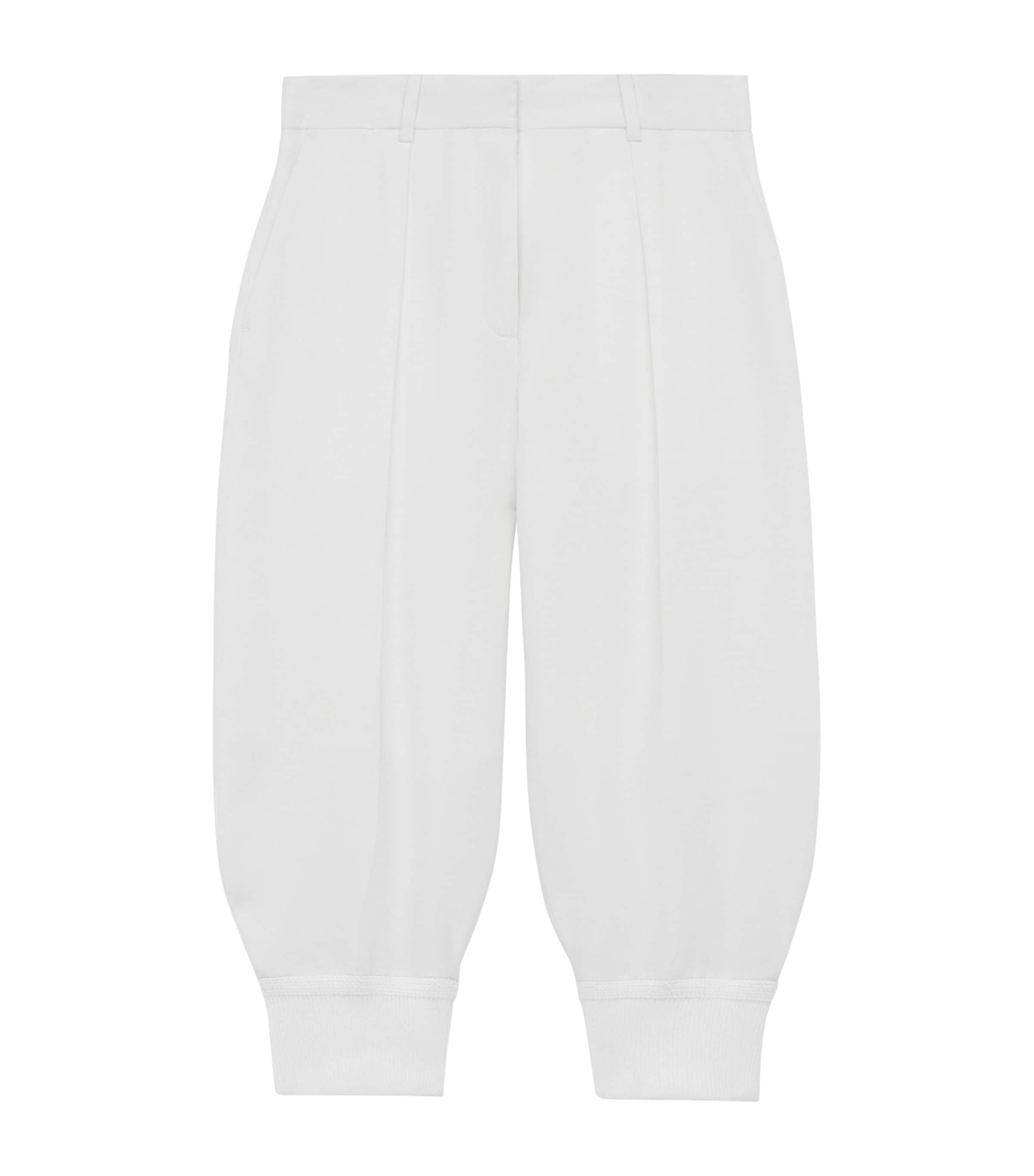 Loewe Logo-patch Longline Shorts In White