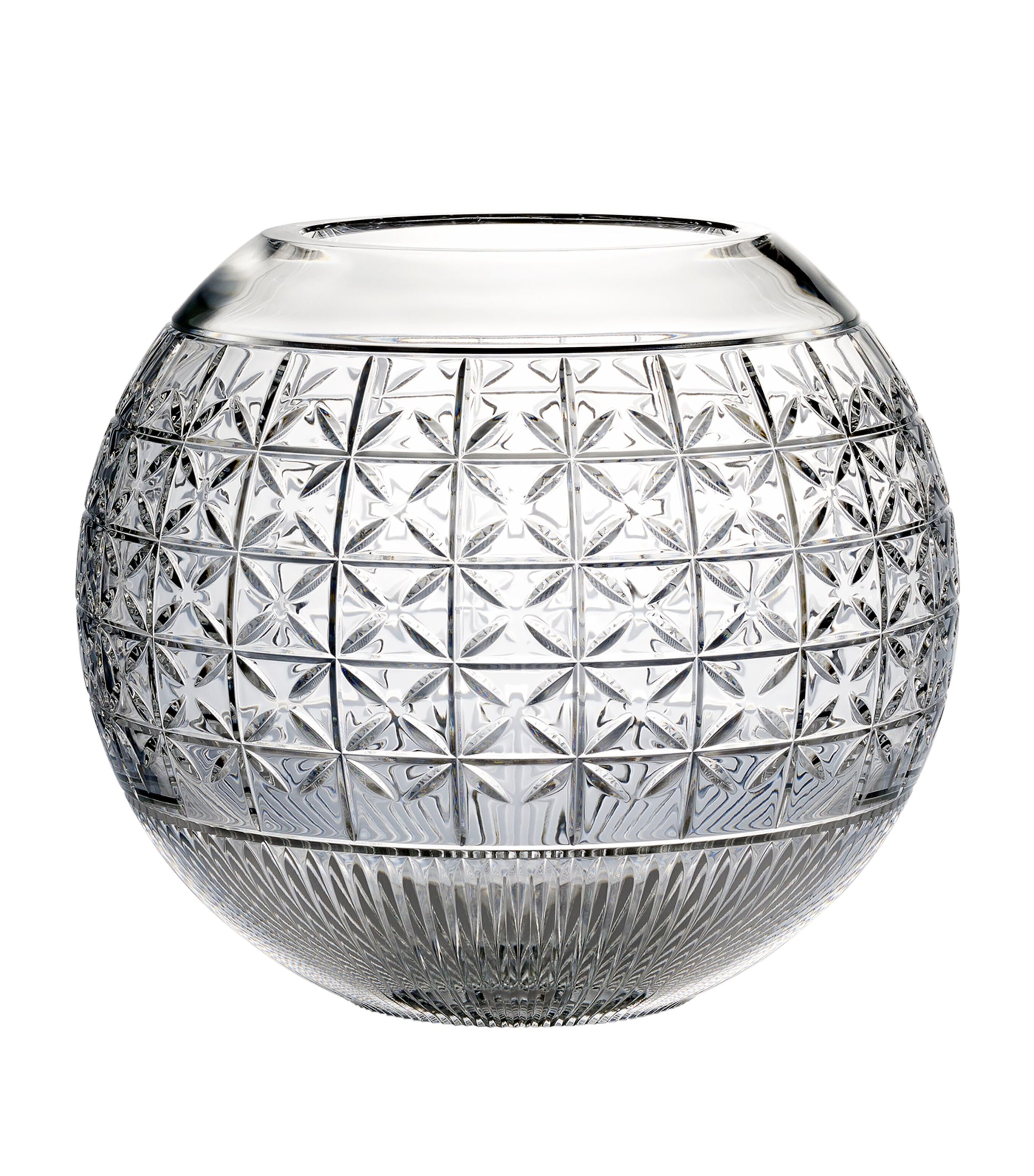 Waterford Crystal Powerscourt Rose Bowl In Clear