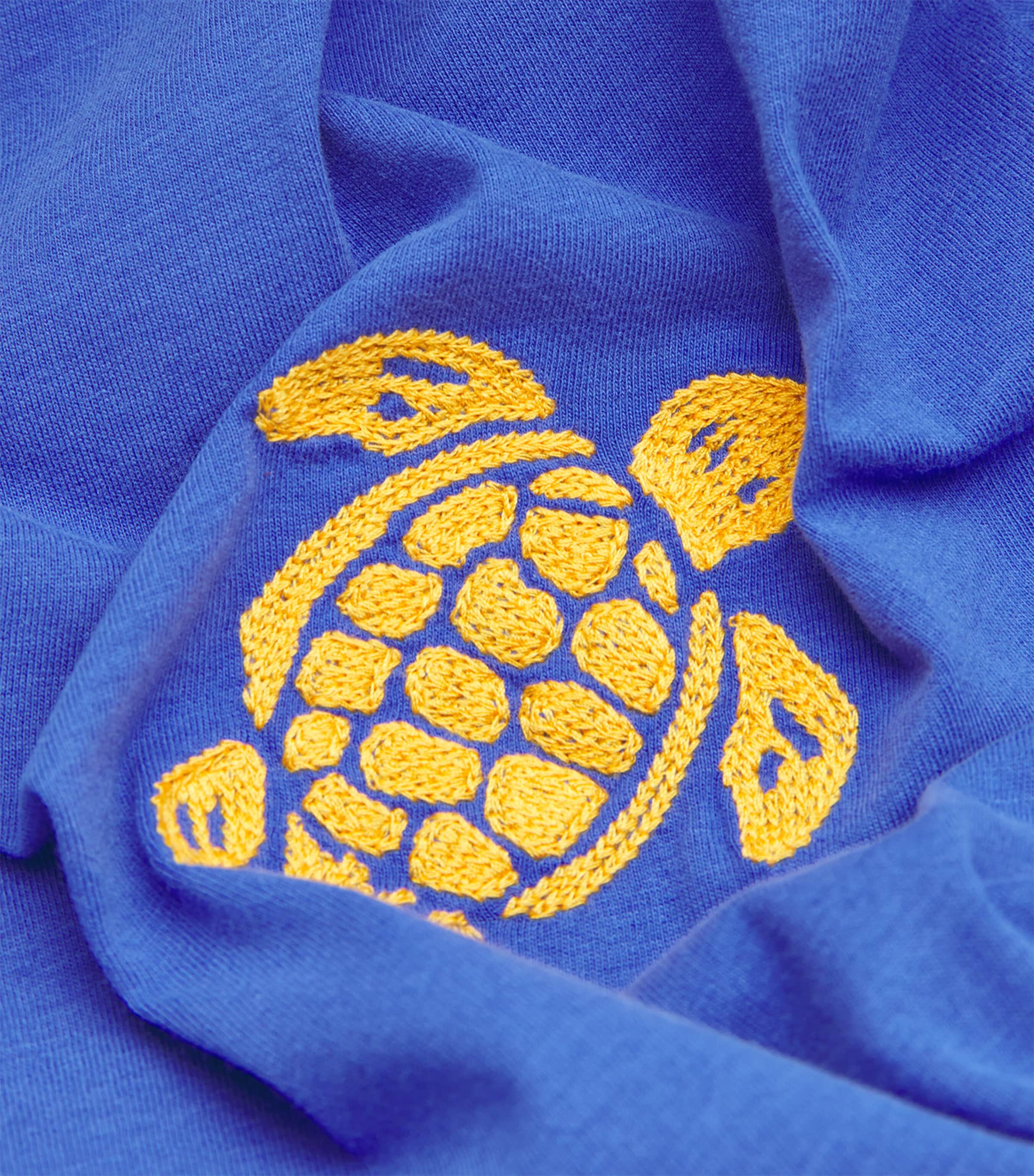 Vilebrequin Cotton Embroidered Turtle T-Shirt | Harrods US