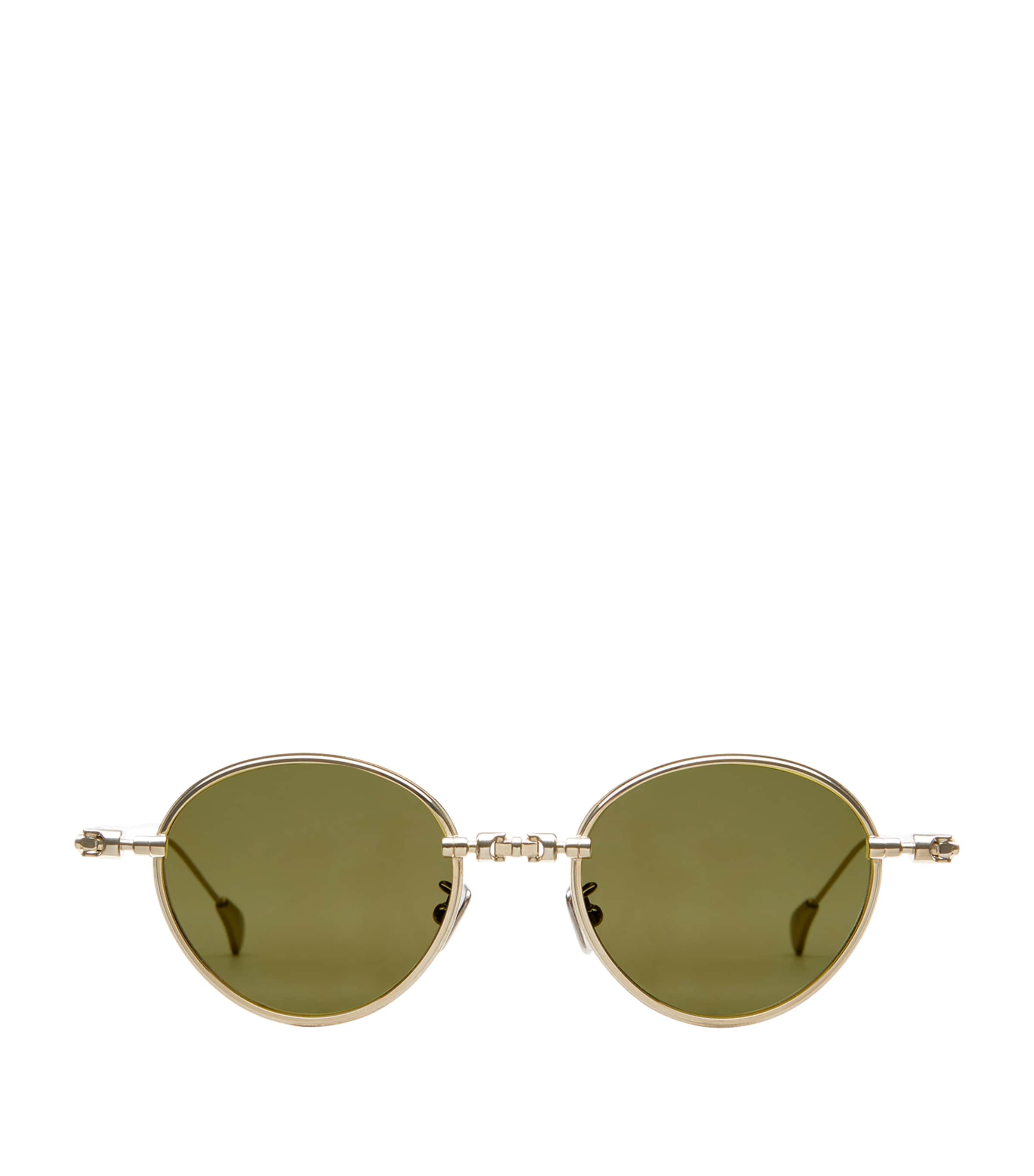 Kuboraum Titanium Mask H67 Sunglasses Green Image 1