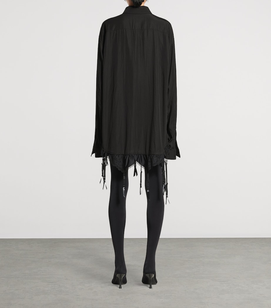 Balenciaga Womens Lingerie-Trim Shirt Image 5