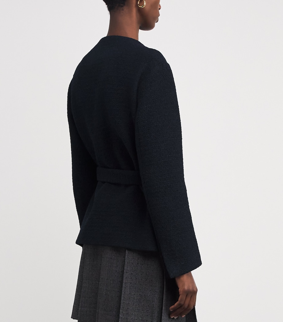 Tweed Jacket NAVY Image 4