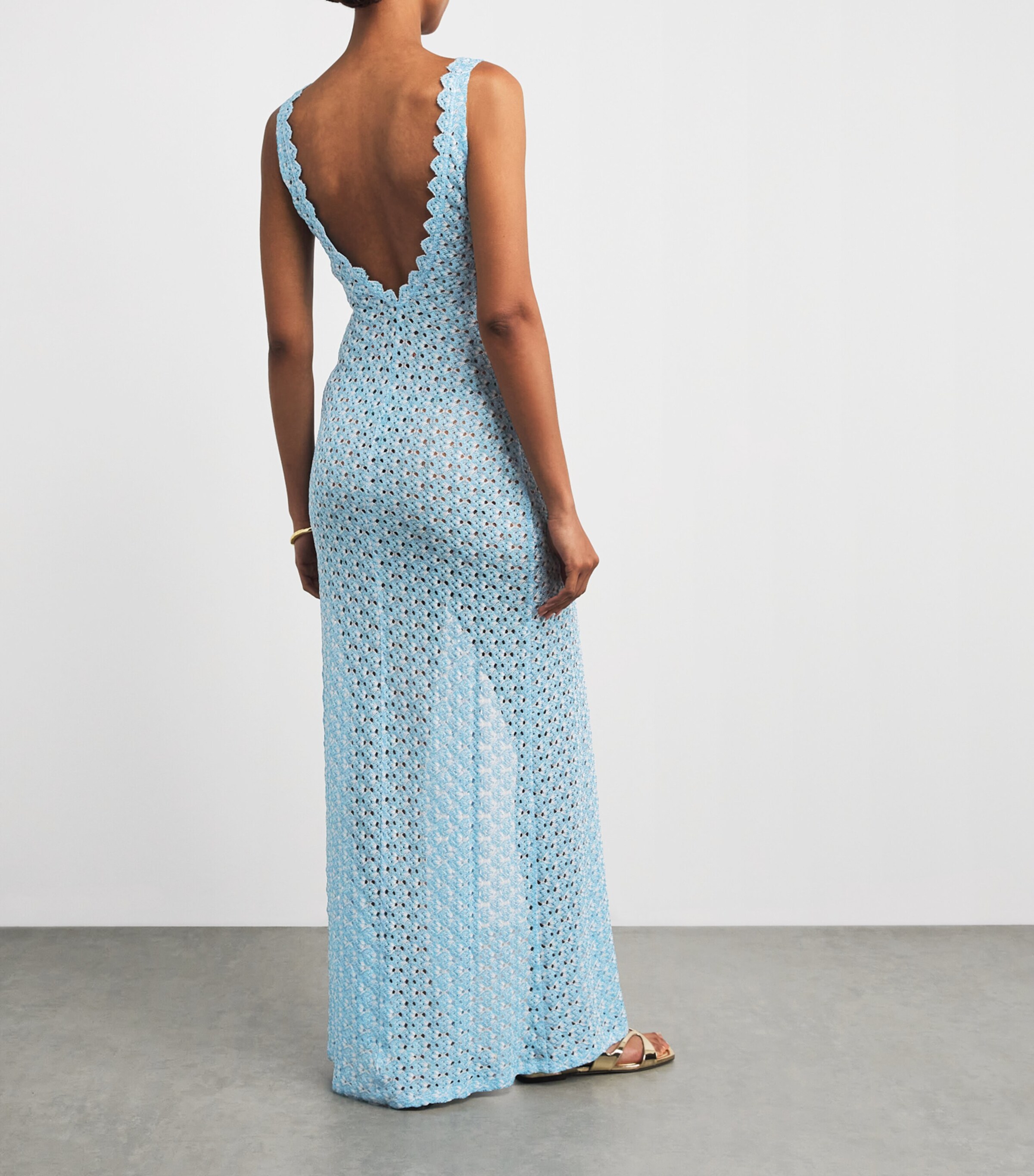 princess polly baby blue dress Womens Long Dress Crochet Pattern - S/S - Intermediate - 7696-11 main image 0