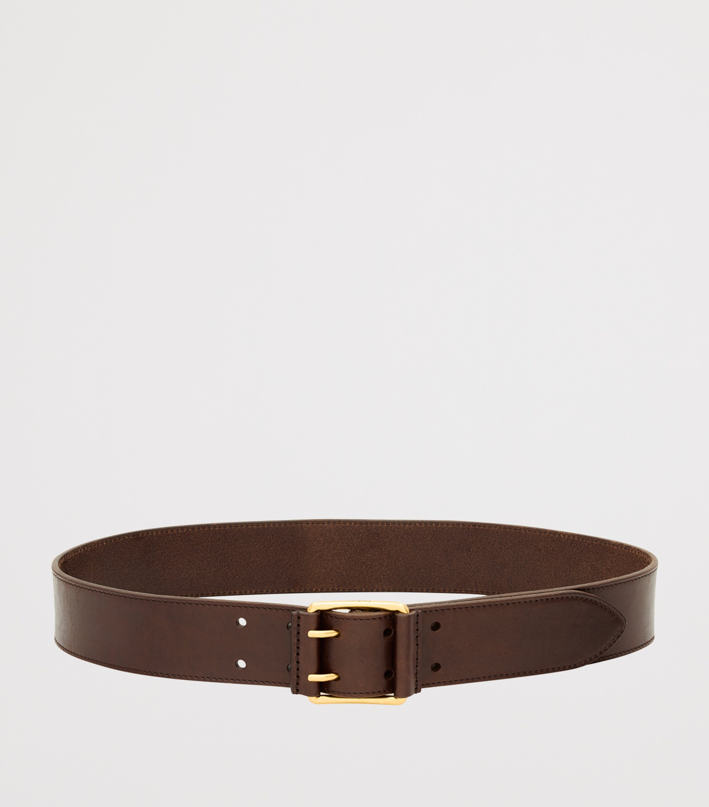 Leather Double-Pin Belt 2976 Image 2