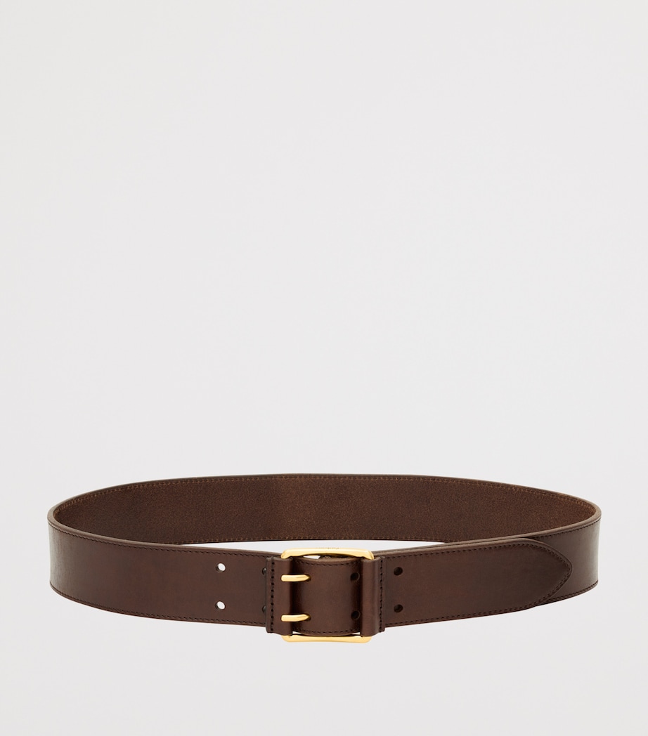 Leather Double-Pin Belt 2976 Image 2