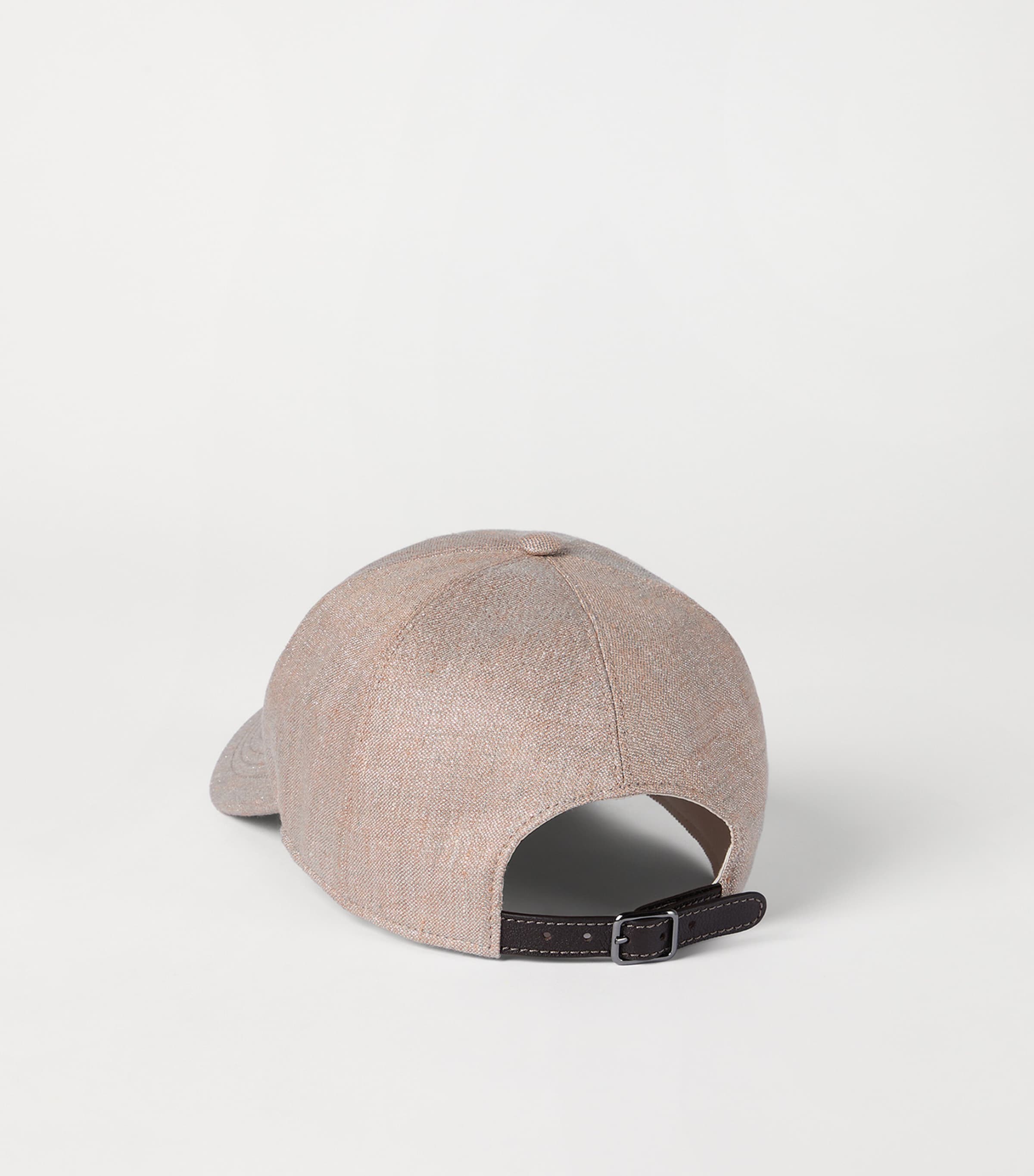 Linen-Blend Baseball Cap C920 Image 3