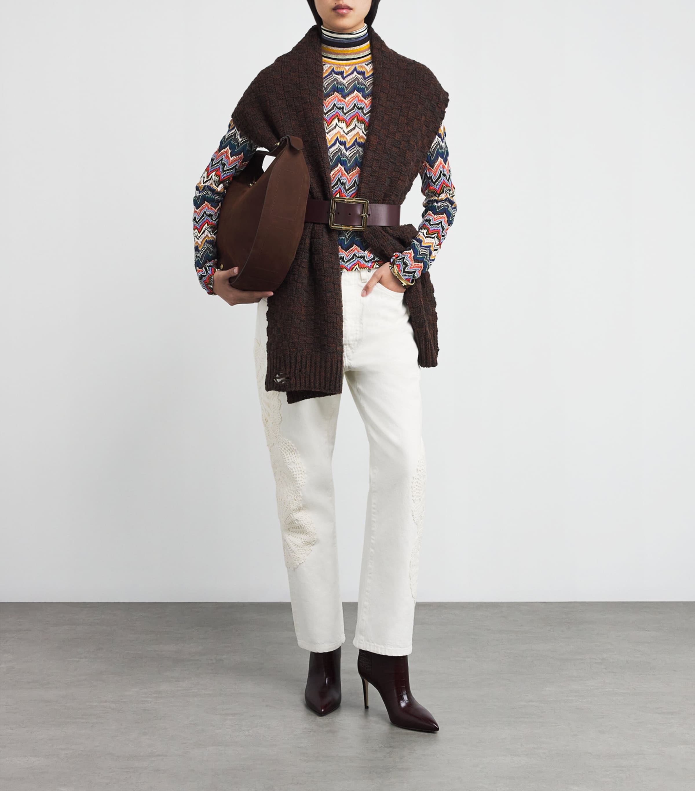 Zigzag Rollneck Sweater SM9R3 MULTICOLOR Image 2