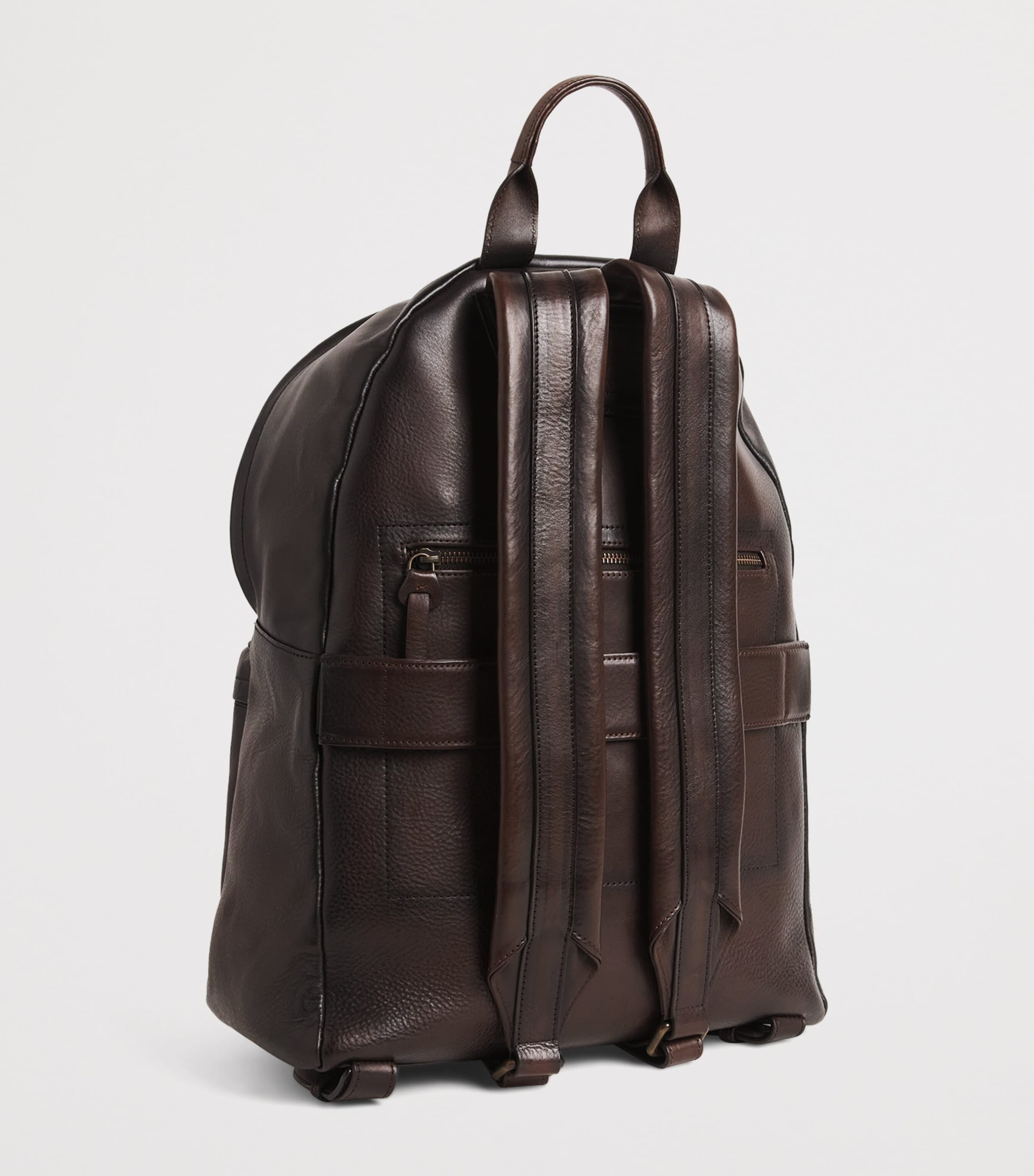 Officine Creative Leather Pack Backpack Testa Di Moro Image 3