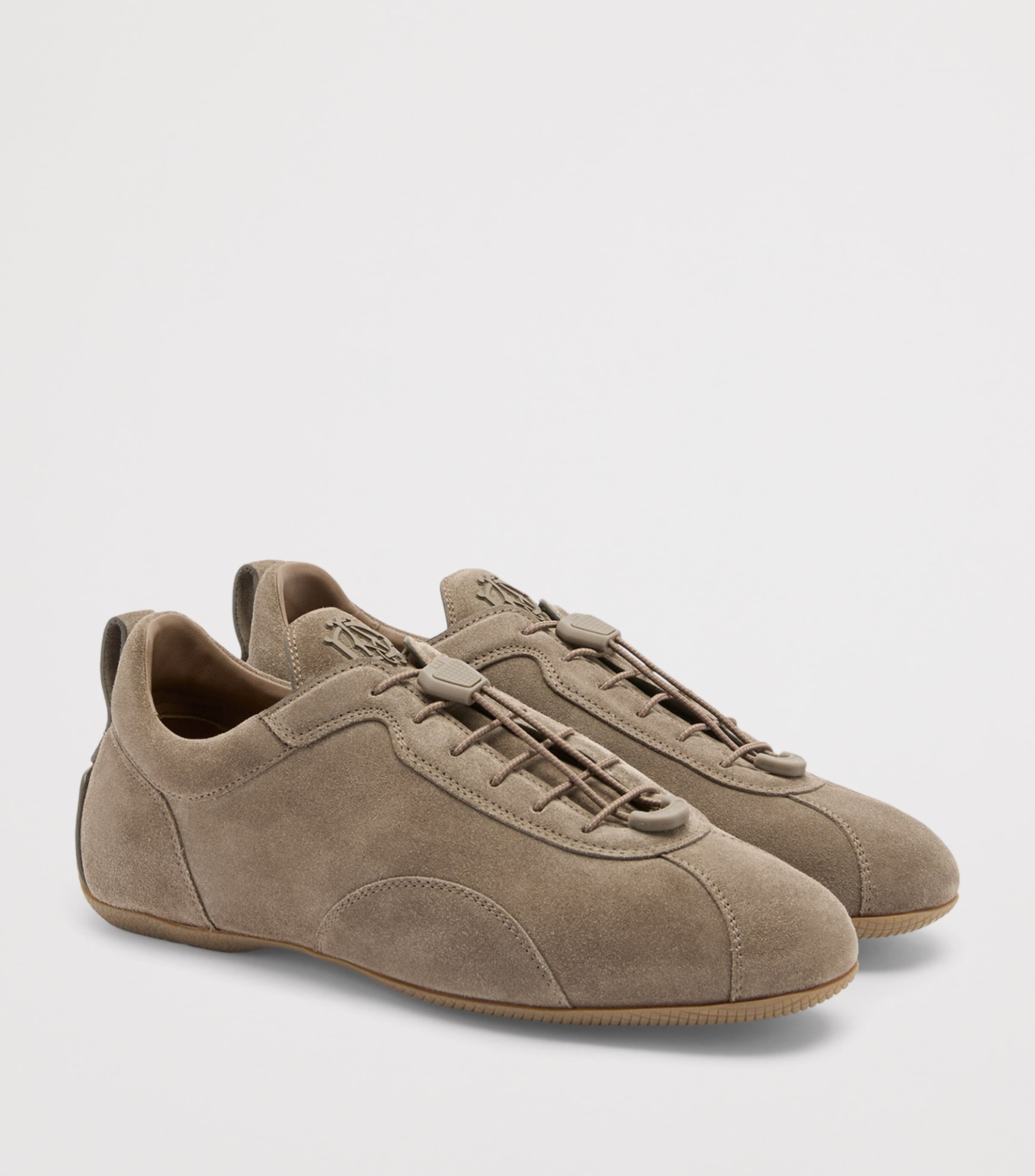 Dunhill Suede Automotive Davies Sneakers Image 3
