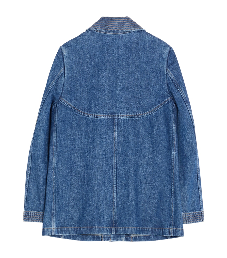 Valentino Womens Denim Jacket Image 2