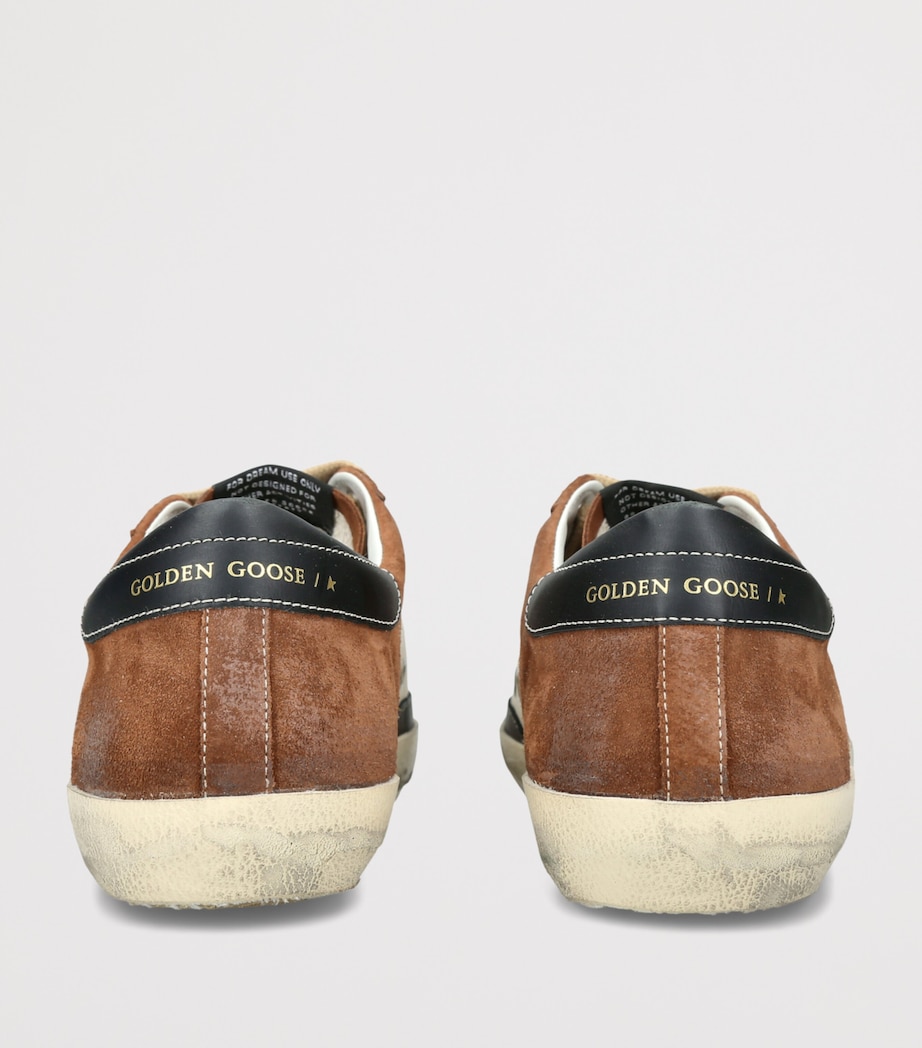 Golden Goose Leather and Suede Super Star Sneakers Brown/oth Image 2