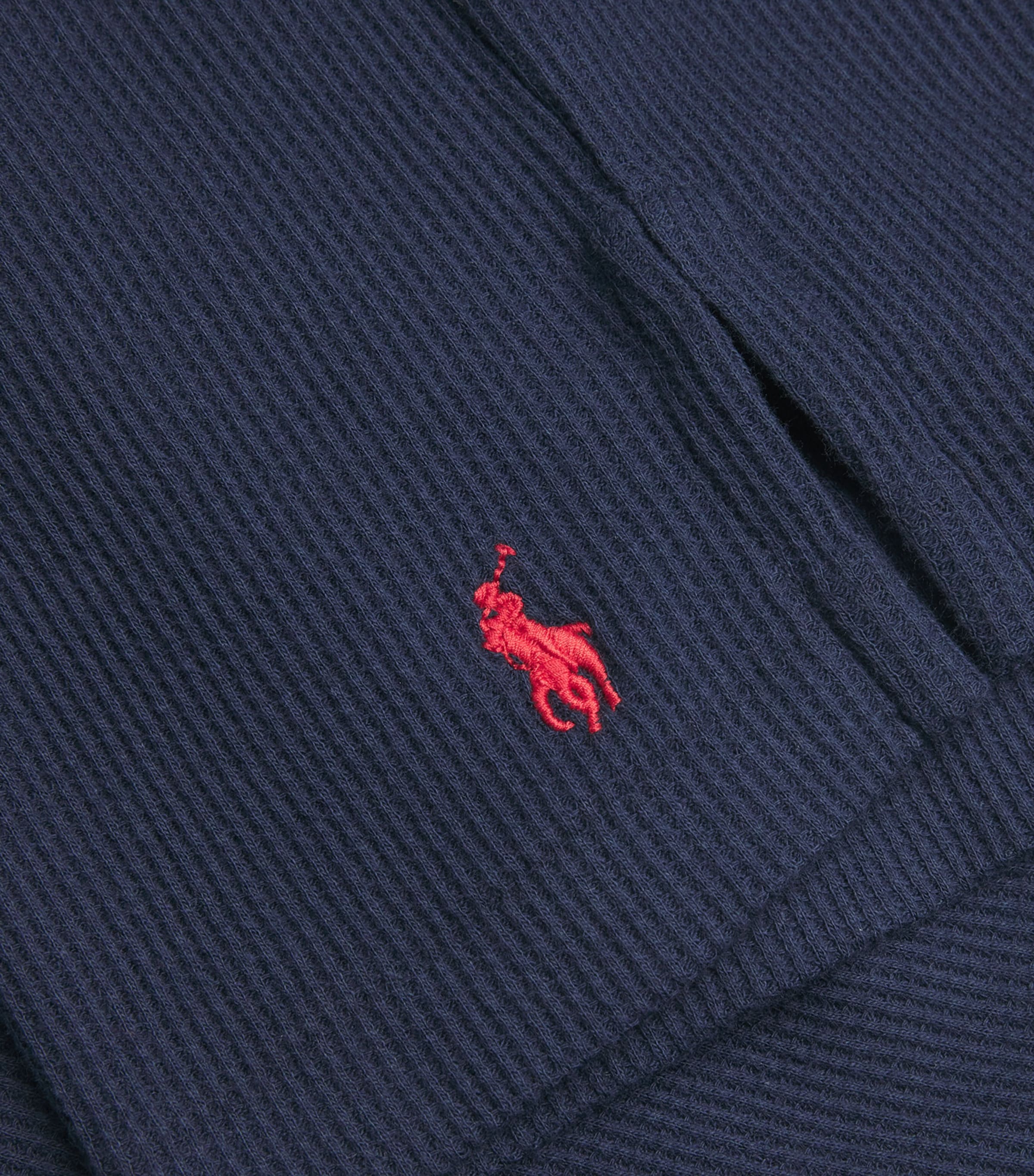 Polo Ralph Lauren Cotton-Blend Henley T-Shirt Cruise Navy Image 5