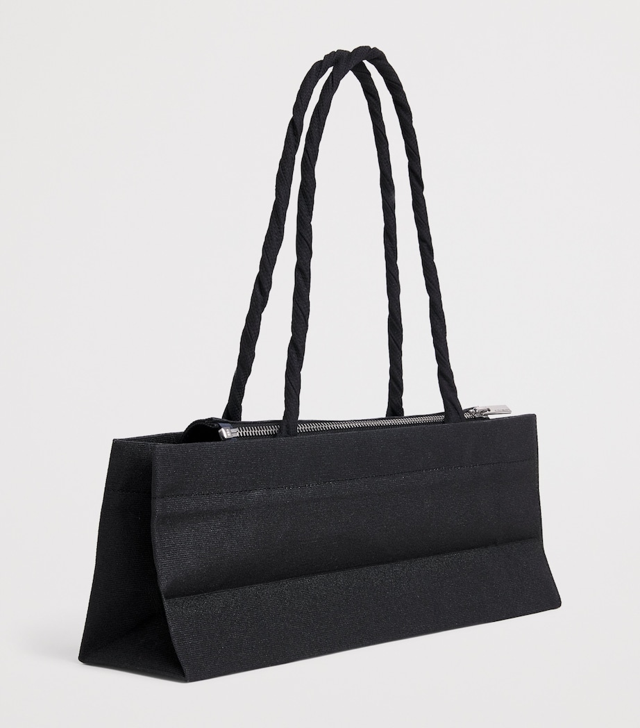 Paper Bag Shoulder Bag BLACK Image 3