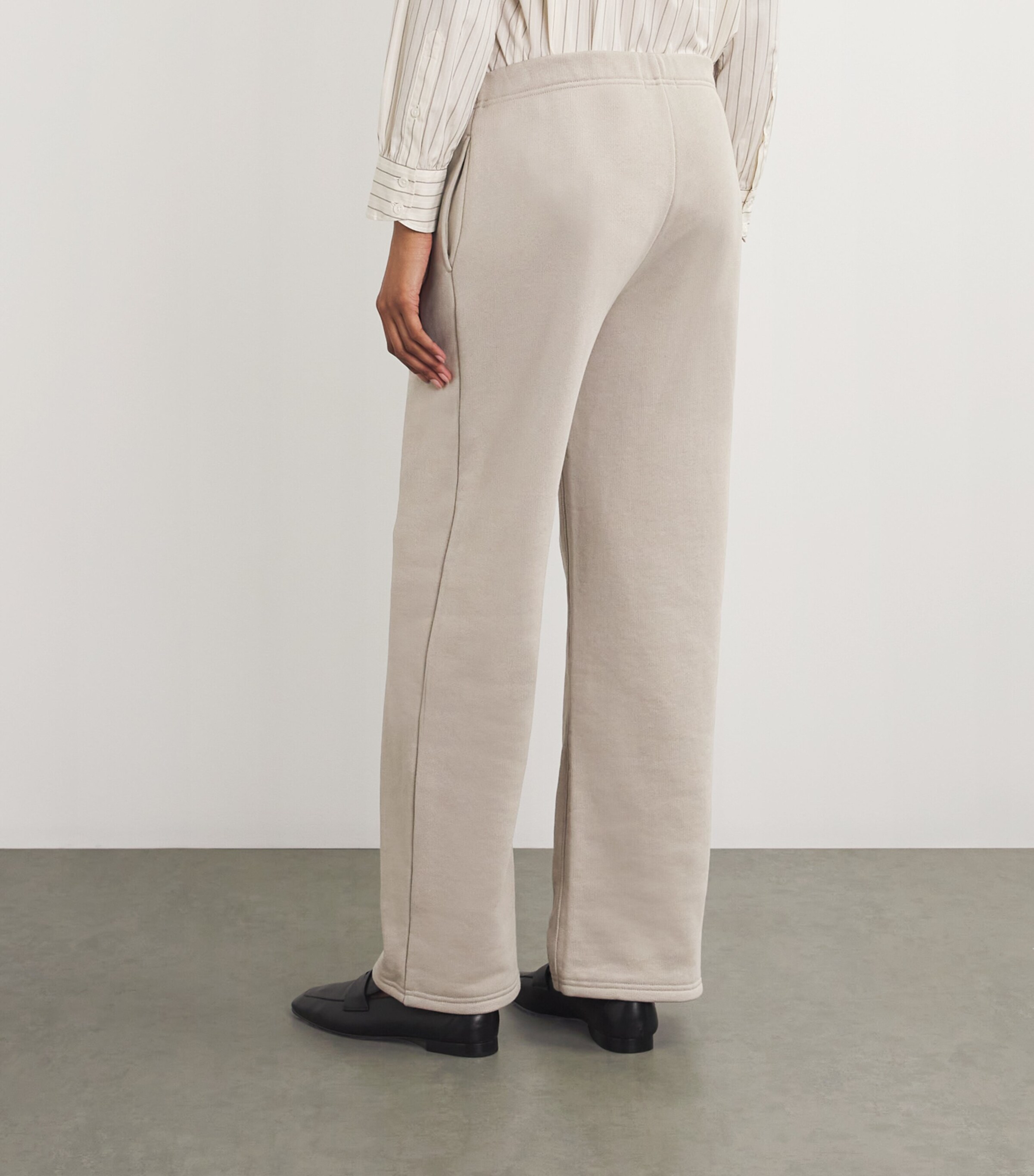 Terry Cloth Wide-Leg Sweatpants FOSSIL Image 4