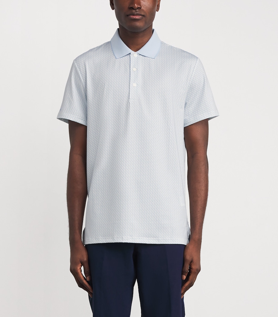 Airflow Polo Shirt BLUE PENNY Image 3