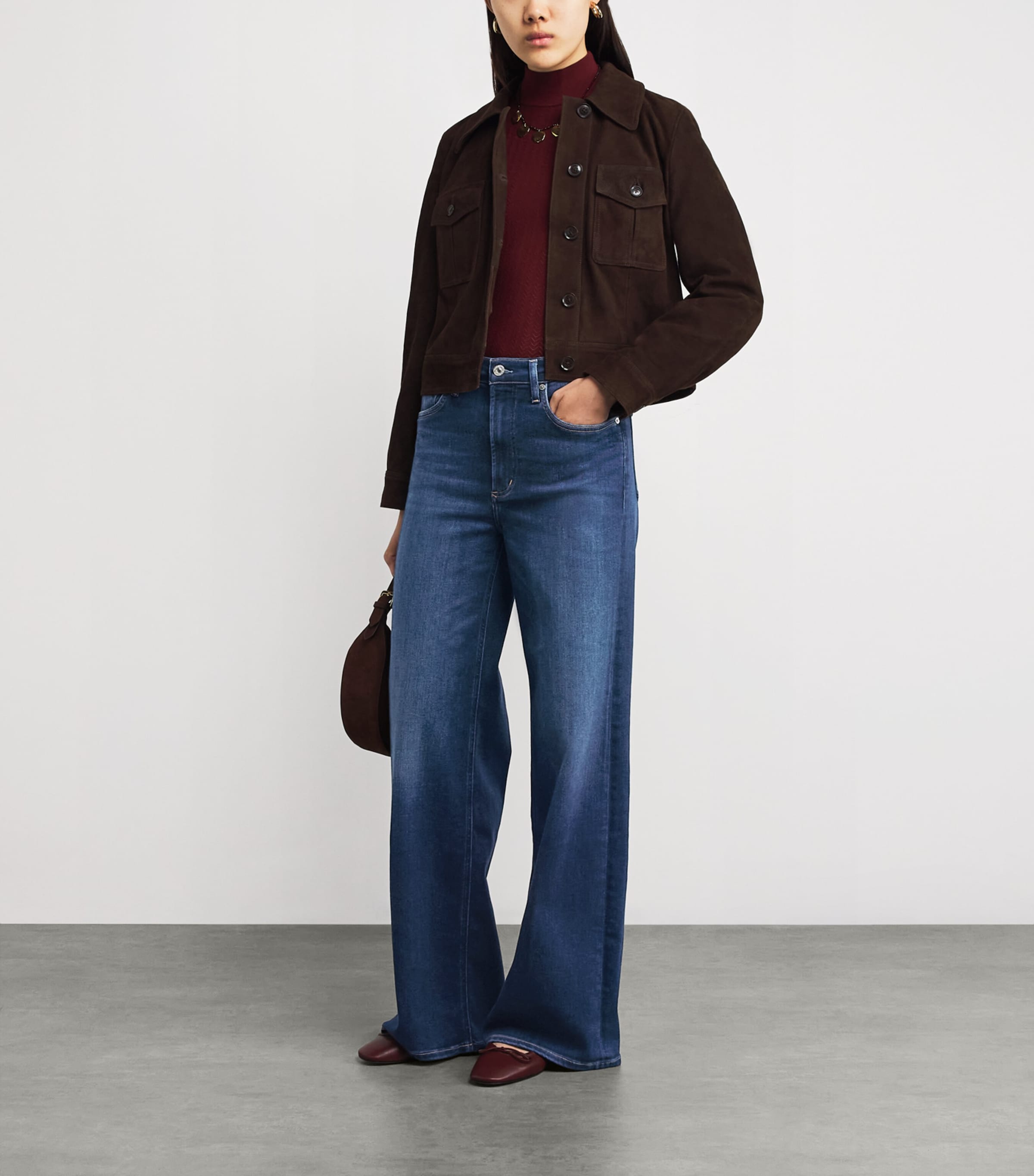 Lyra Long Wide-Leg Jeans MASHA Image 2