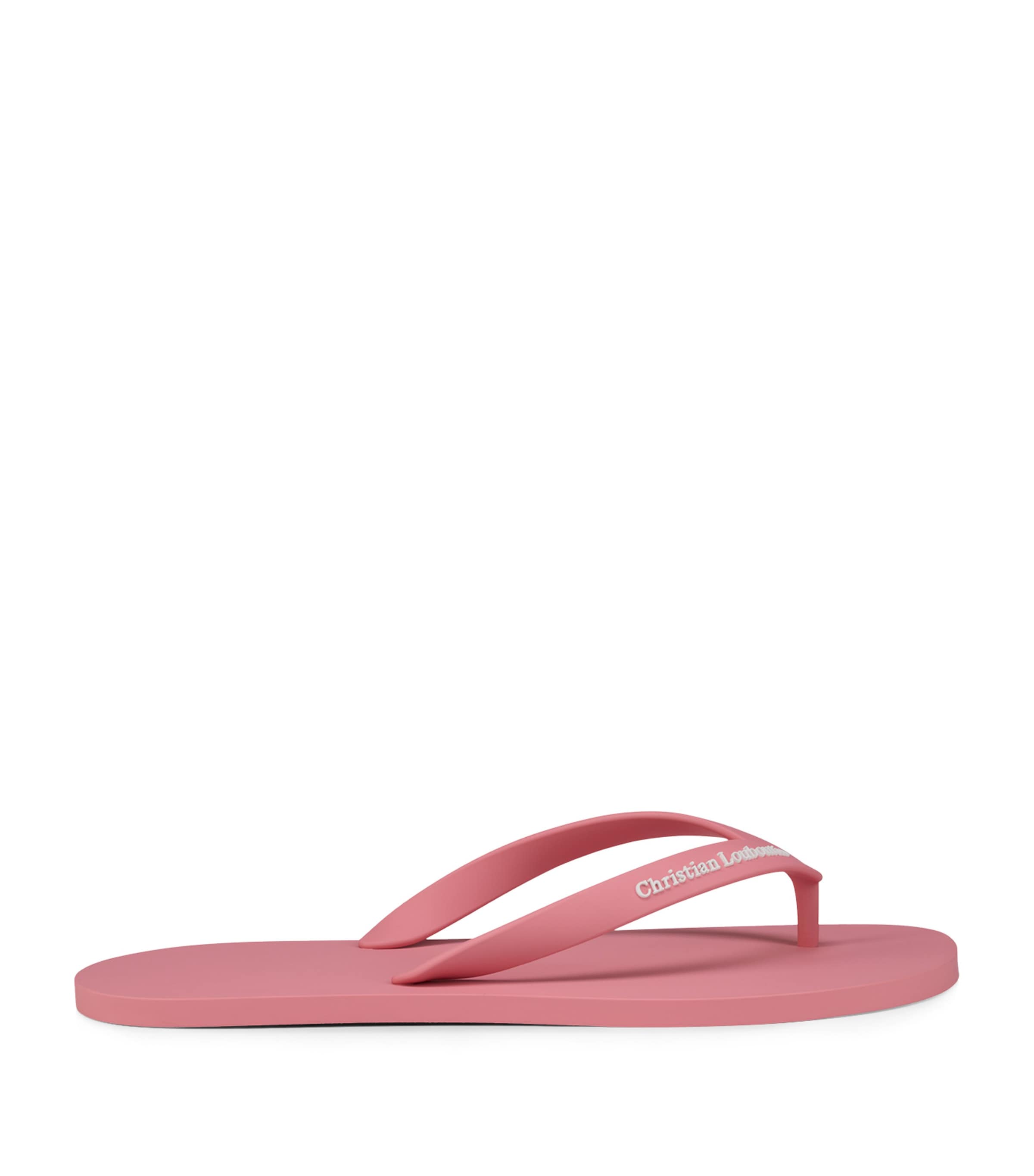 Christian Louboutin The Christian Louboutin Summer Flat Rubber Sandals Image 1