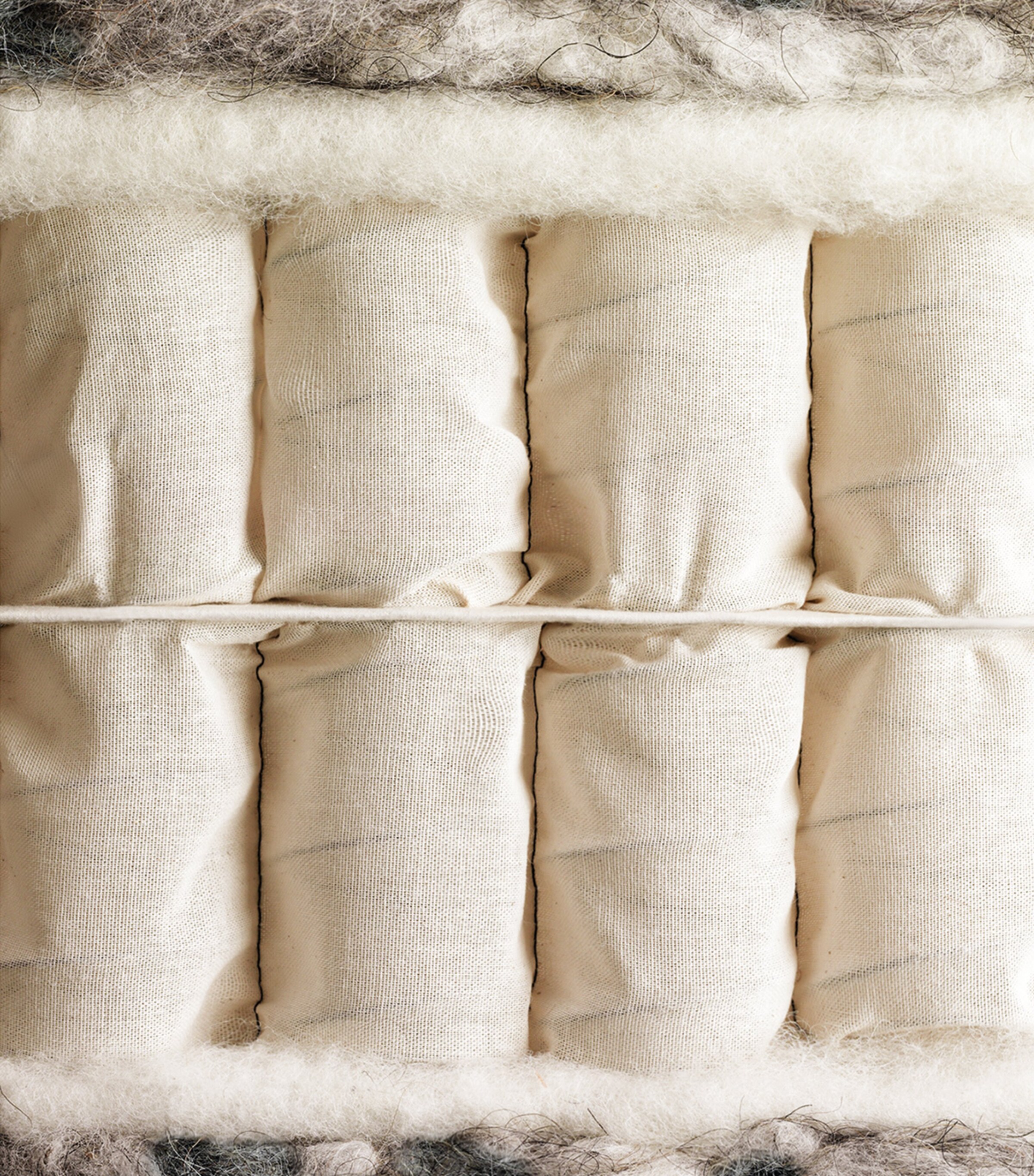 Medium Sublime Superb Mattress (150cm x 200cm) WHITE Image 4