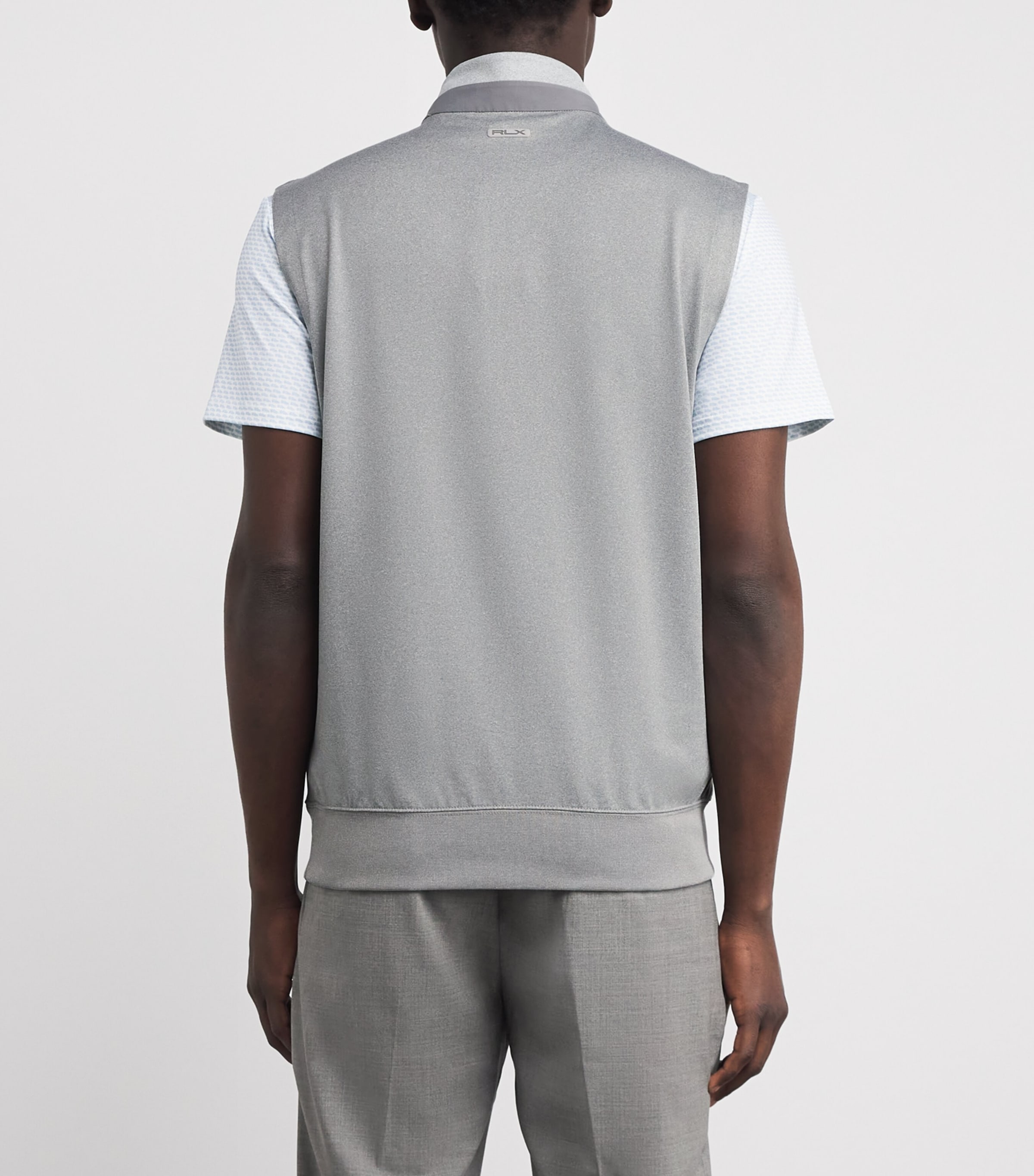 Stretch-Jersey Quarter-Zip Gilet ANDOVER HEATHER Image 4