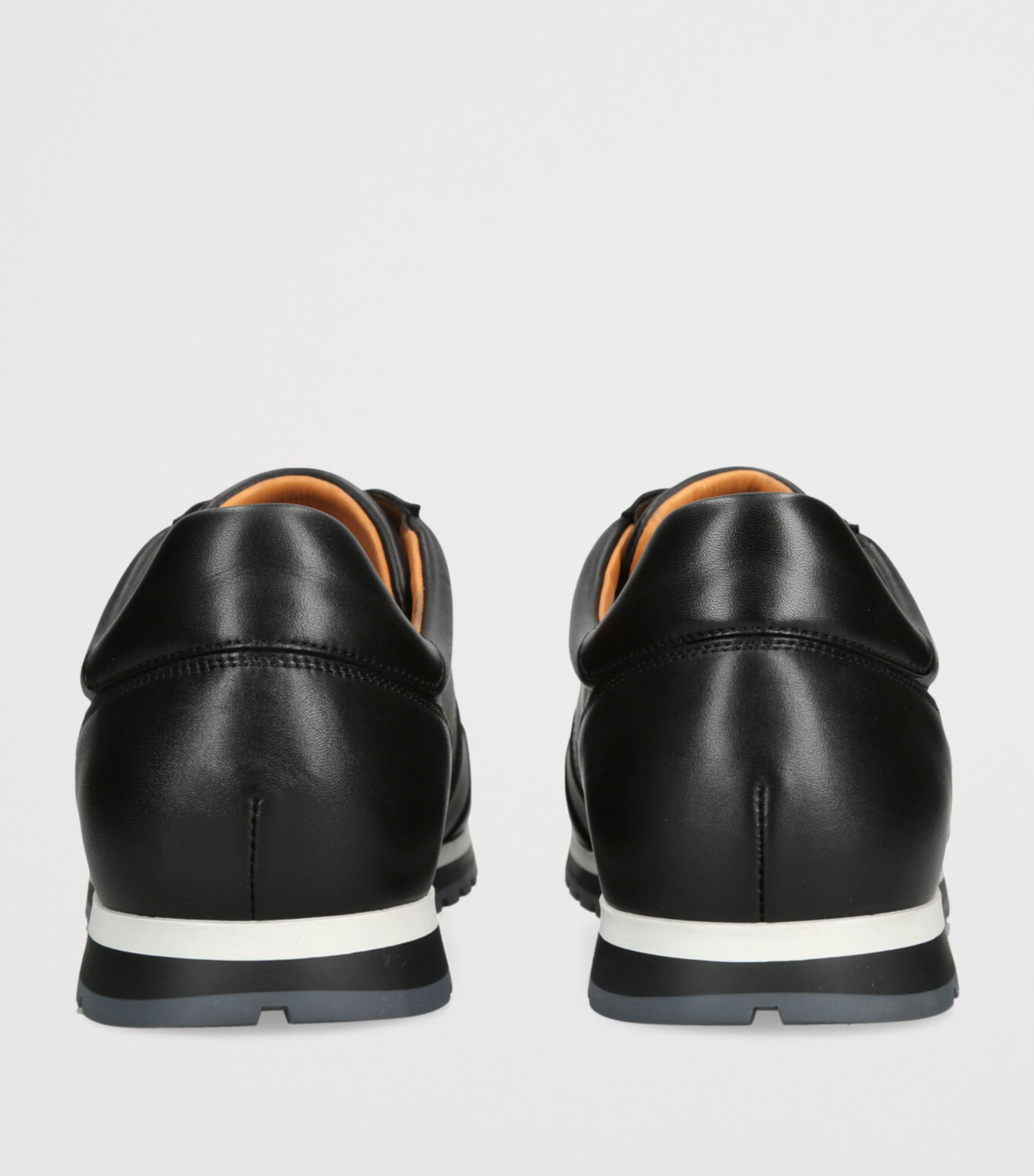 Leather Zubiri Sneakers BLACK Image 2