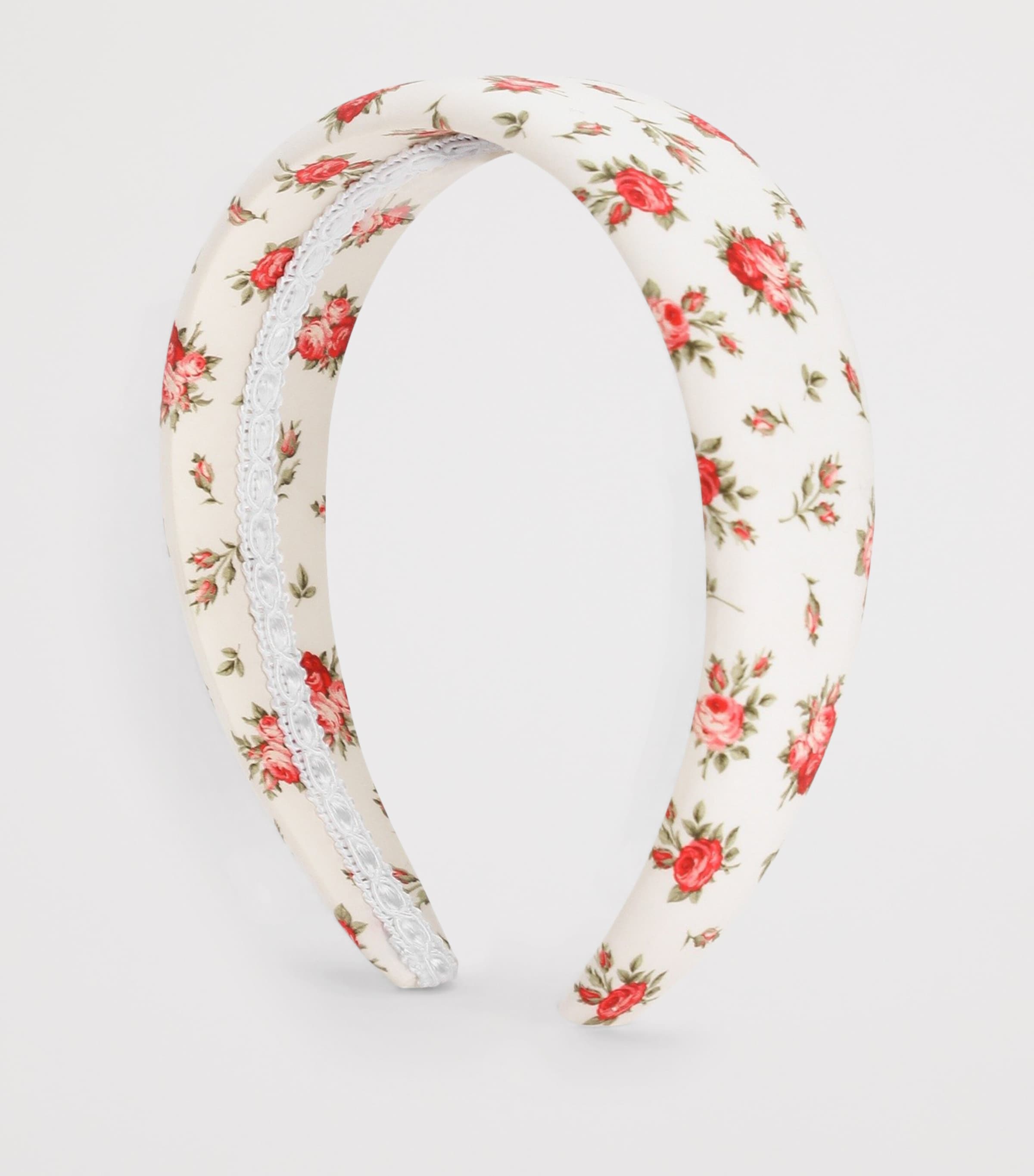 Dolce&Gabbana Kids Cotton Floral Headband Roselline F.bc Image 2