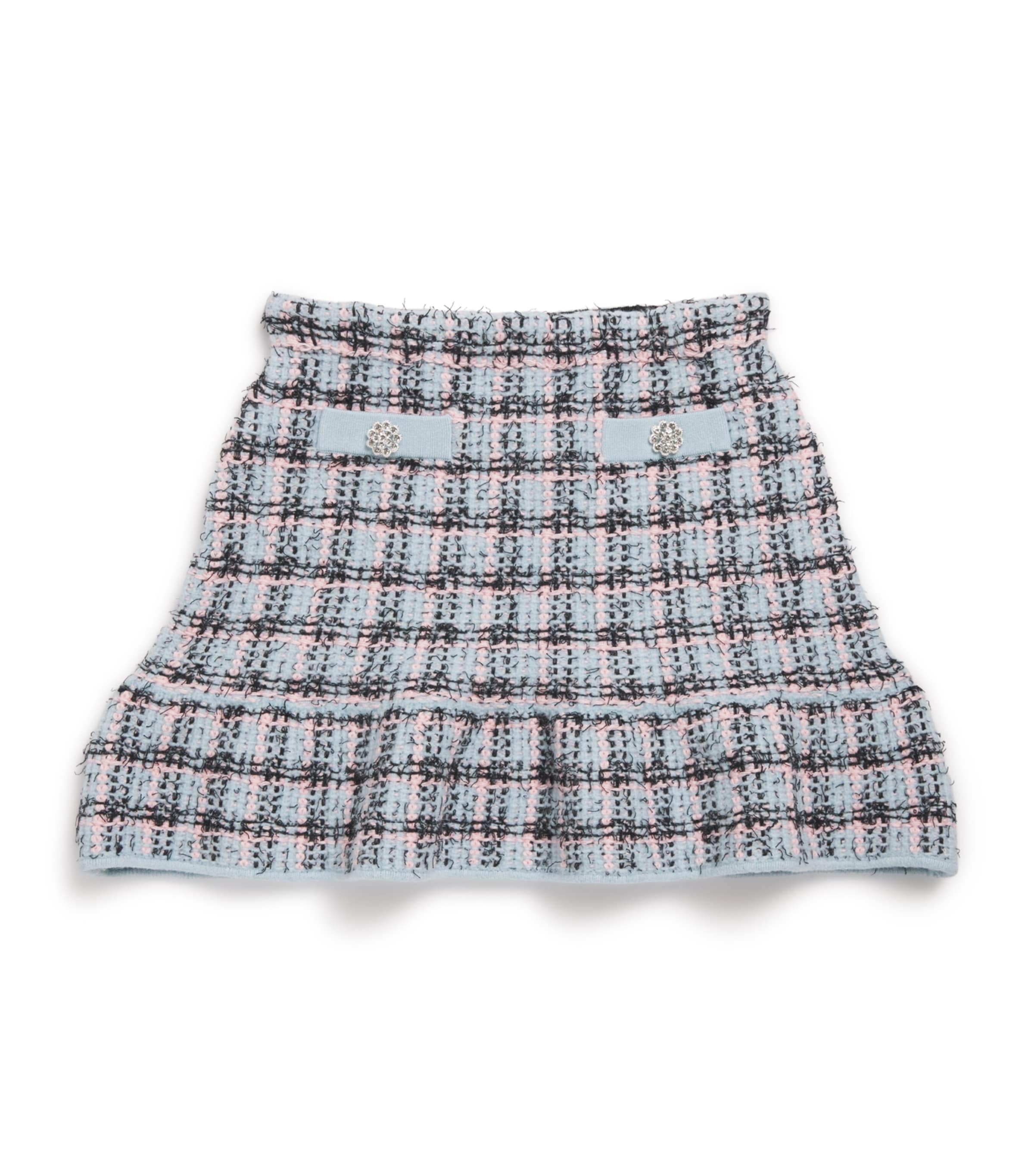 Cotton-Blend Tweed Skirt (3-12 Years) MULTI Image 1