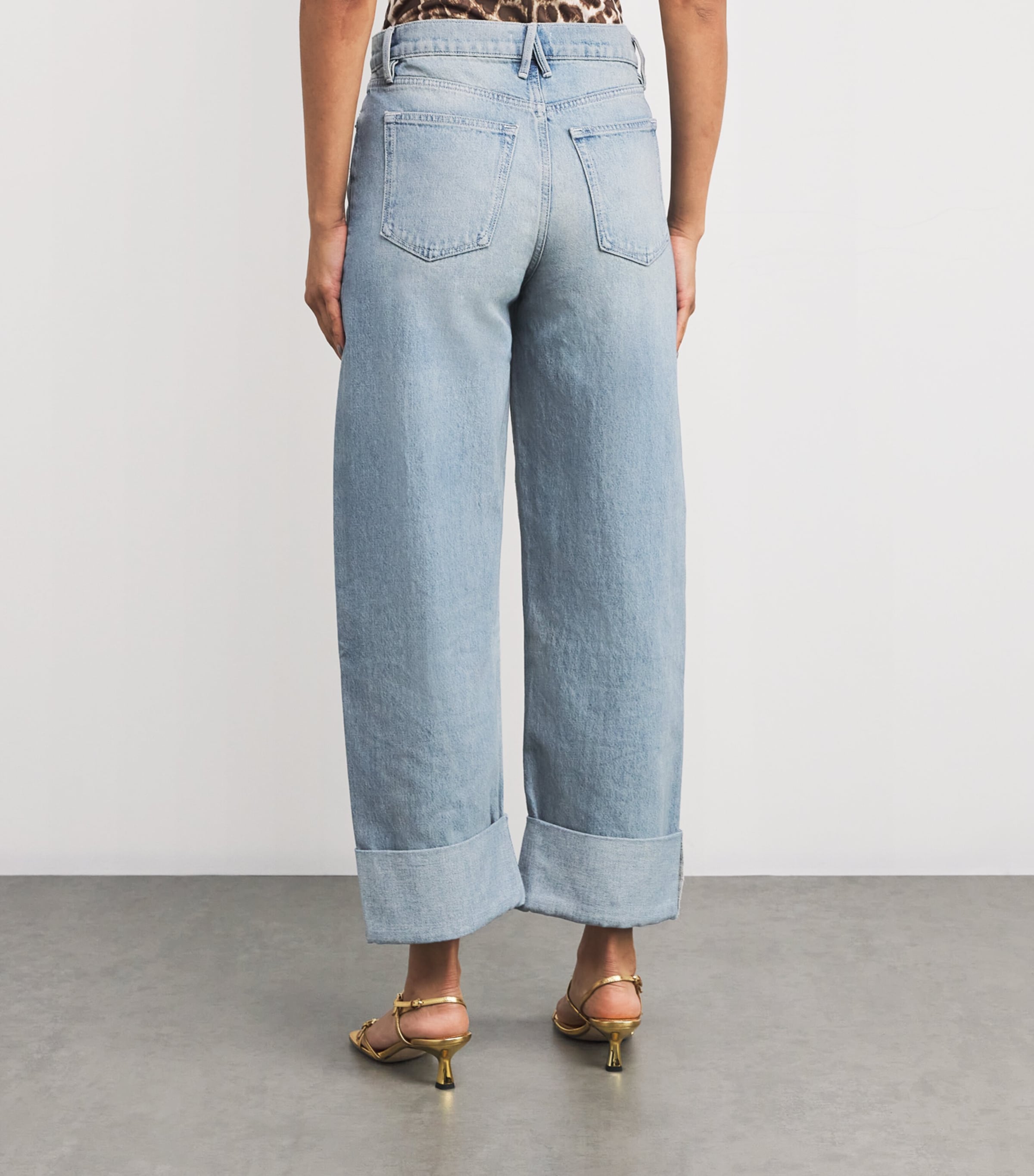Good Standard Barrel Jeans 890INDIGO Image 4