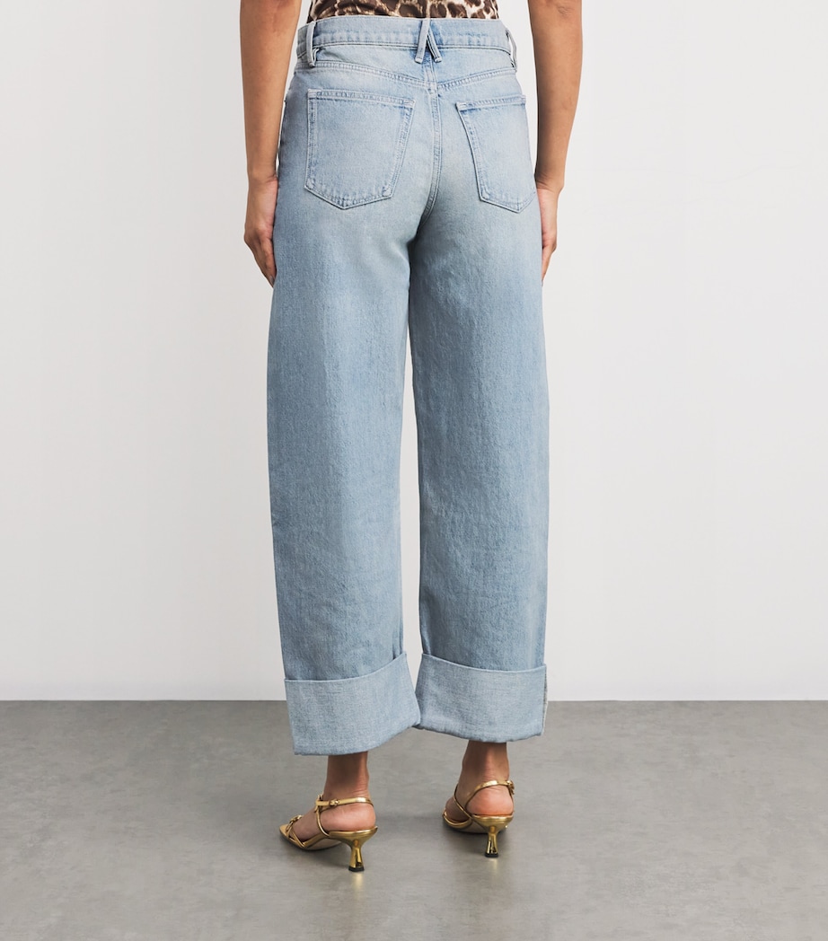Good Standard Barrel Jeans 890INDIGO Image 4