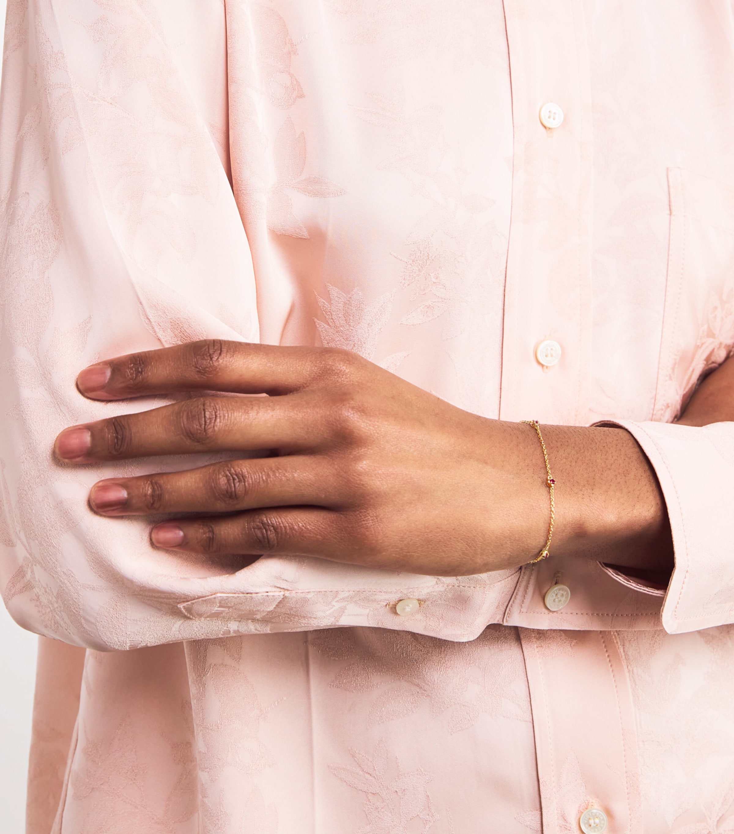 Yellow Gold and Ruby Edith Bracelet  YELLOW GOLD Image 2