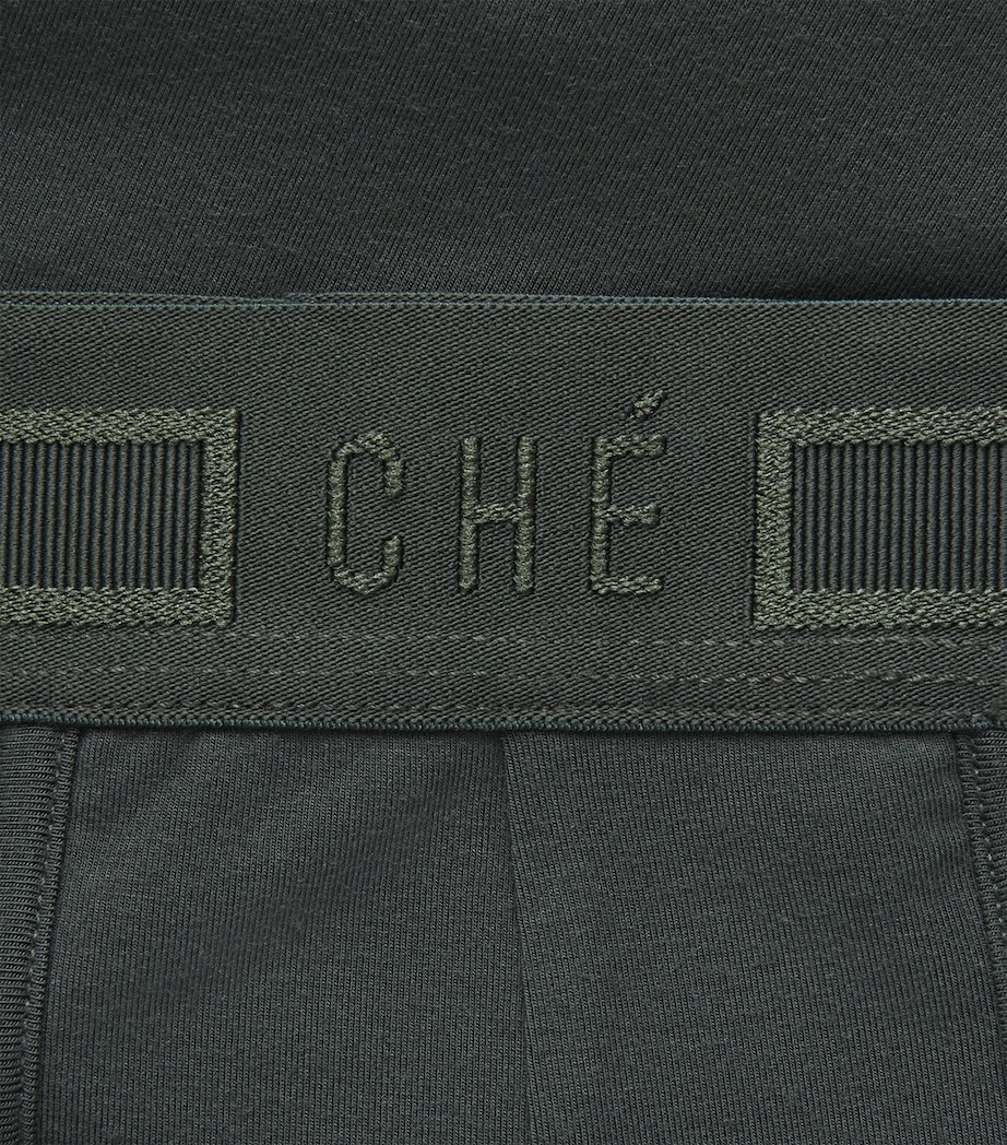 CHÉ Mens Modal-Blend Trunks (Pack of 3) Pine Green Image 5