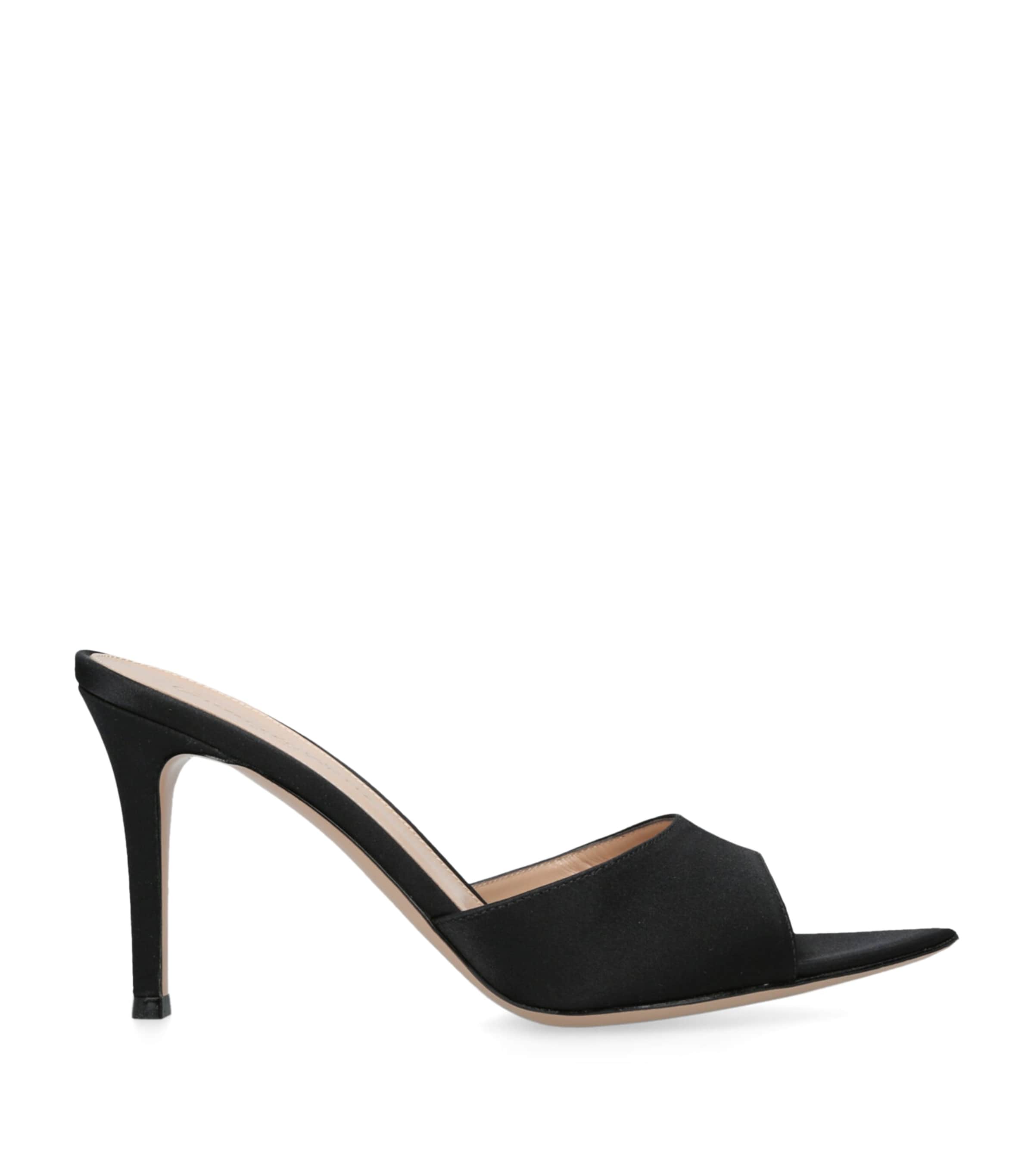 Gianvito Rossi Elle 85mm Suede Mules