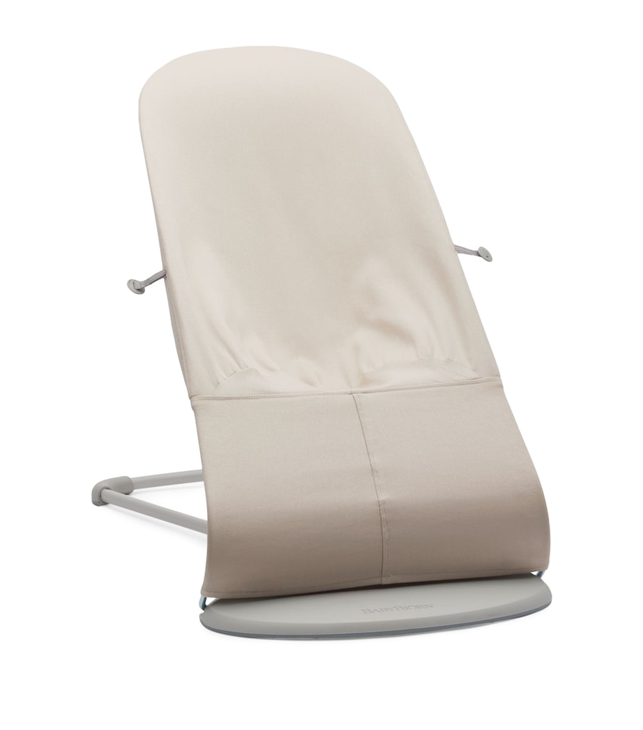 3D Jersey Bliss Baby Bouncer LIGHT BEIGE Image 2