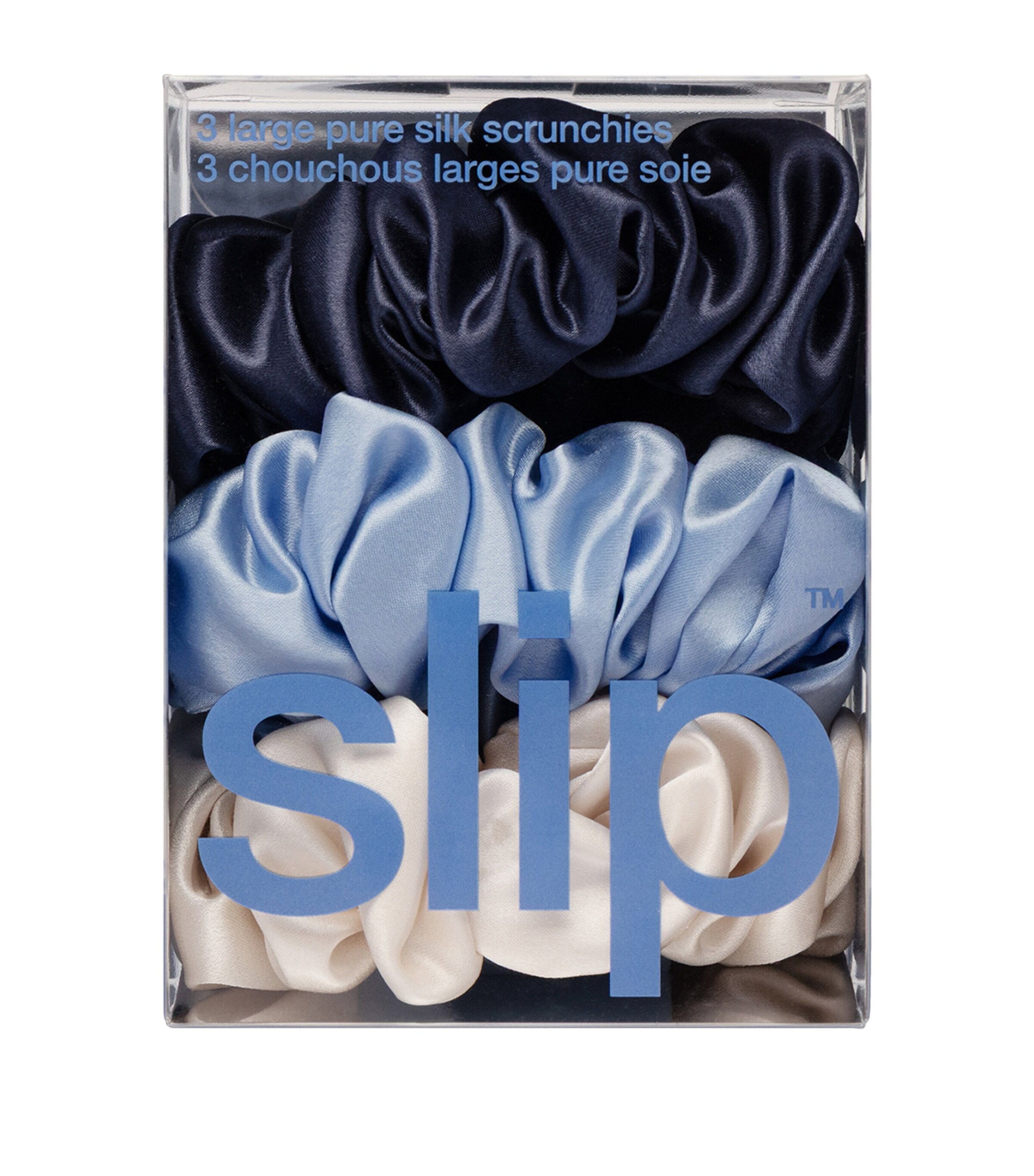 Slip Pure Silk Large Scrunchies (Pack of 4) Skye Image 6