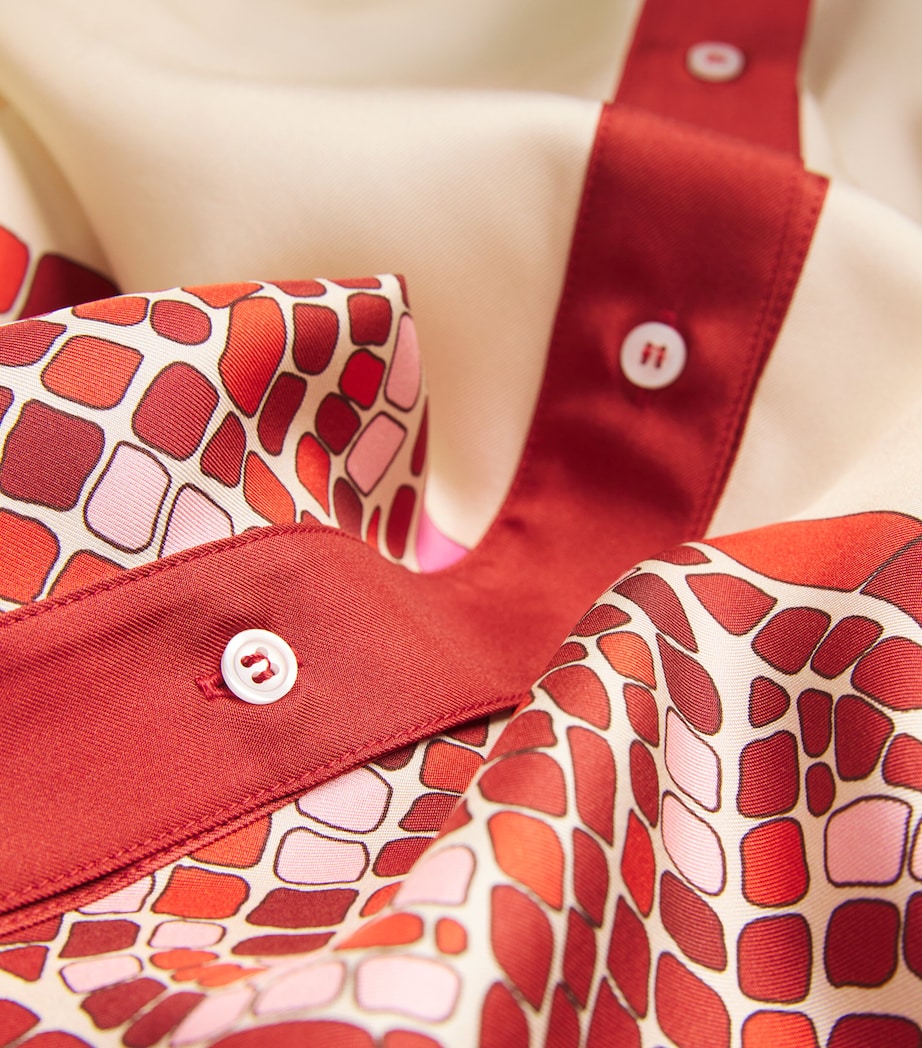 Silk Foulard Shirt RE01 COBRA PLACEE Image 5