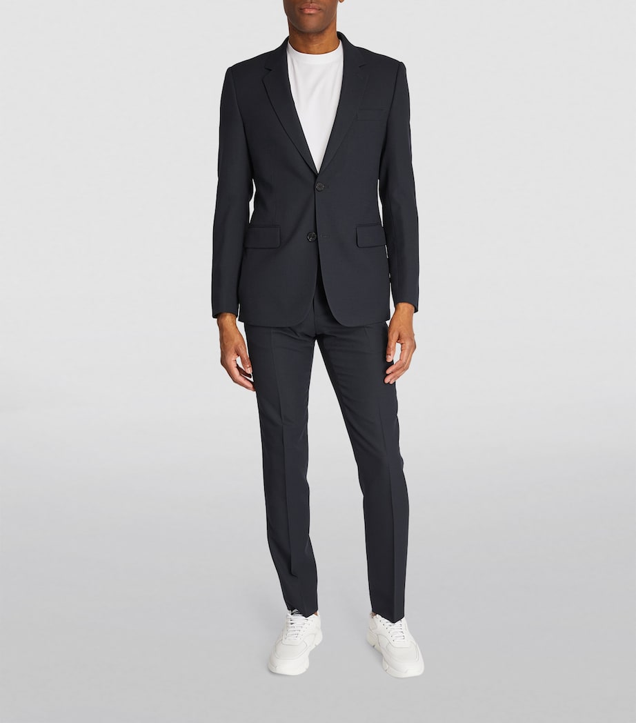 Wool Suit Jacket NAVY BLUE Image 2