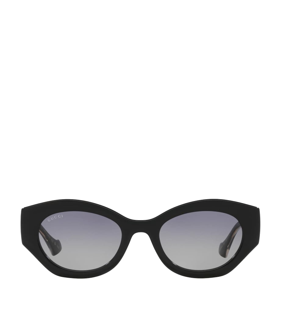 Gucci Injected Oval Sunglasses Image 1