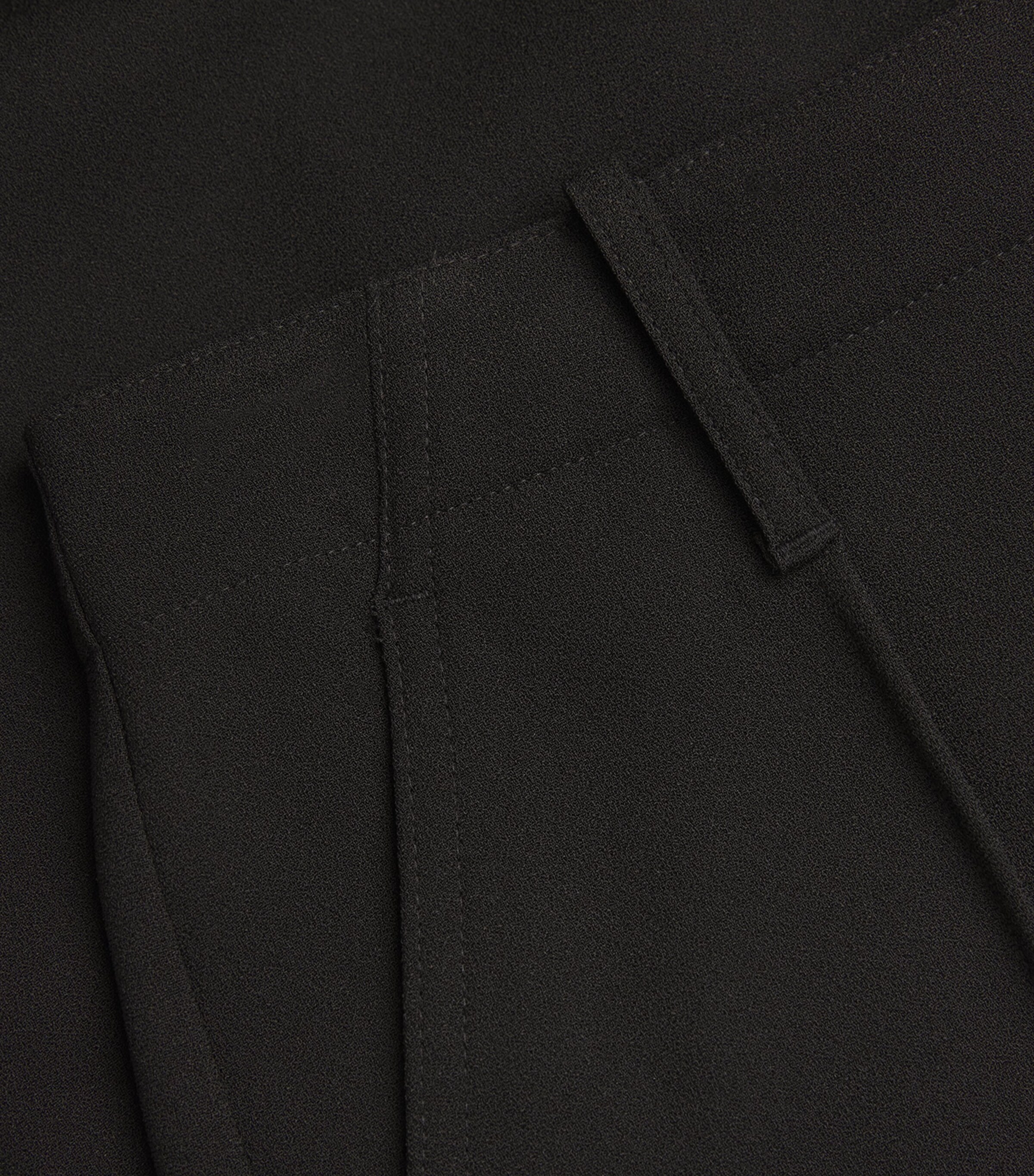 Ansel Wide-Leg Tailored Trousers BLACK Image 5