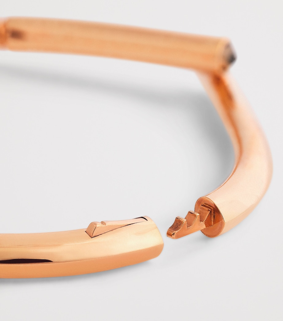 Rose Gold and Diamond Oera Bangle ROSE GOLD Image 4