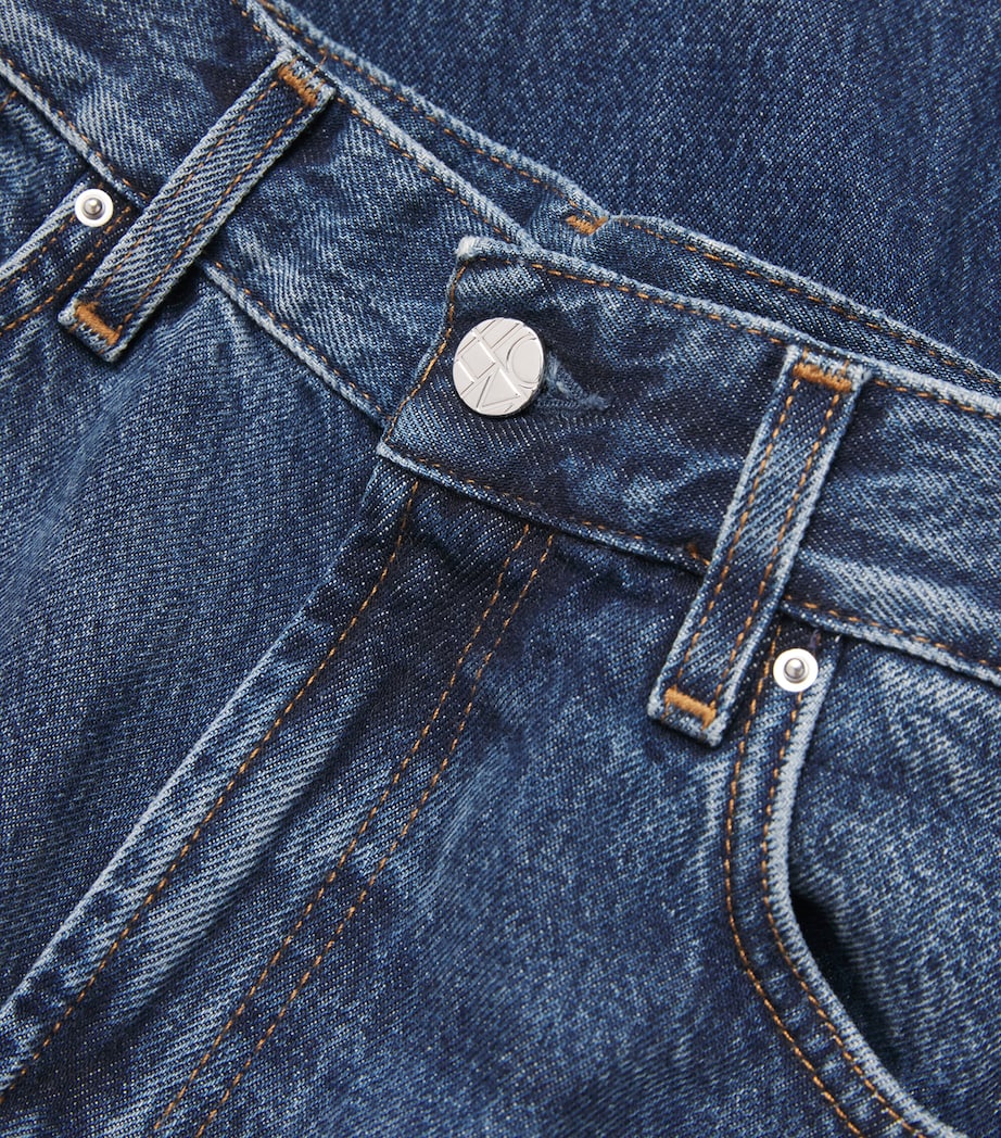 Wide-Leg Jeans 067 DK BLUE Image 5