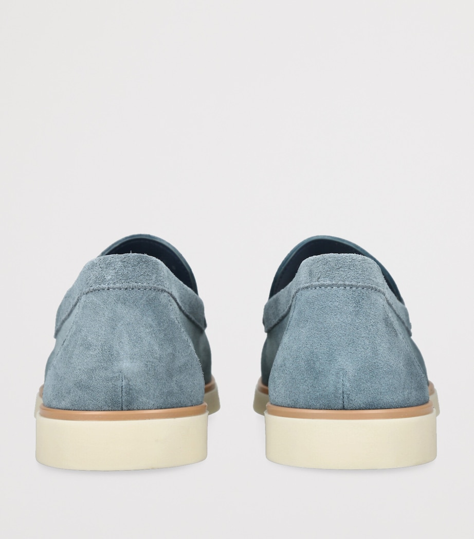 Magnanni Suede Altea Loafers Blue/pal.c Image 2