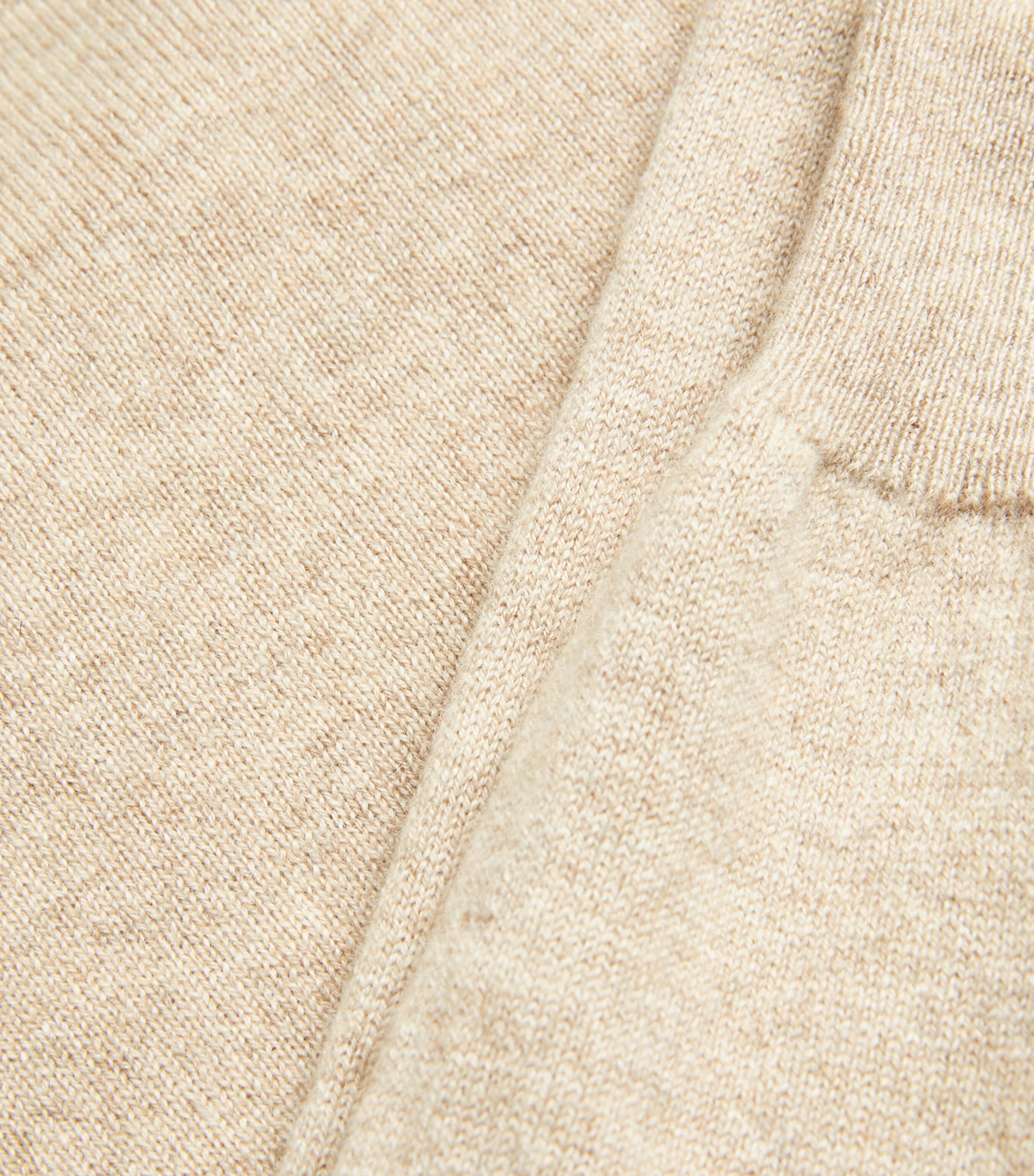 Cashmere Crew-Neck Sweater OATMEAL MARL Image 5