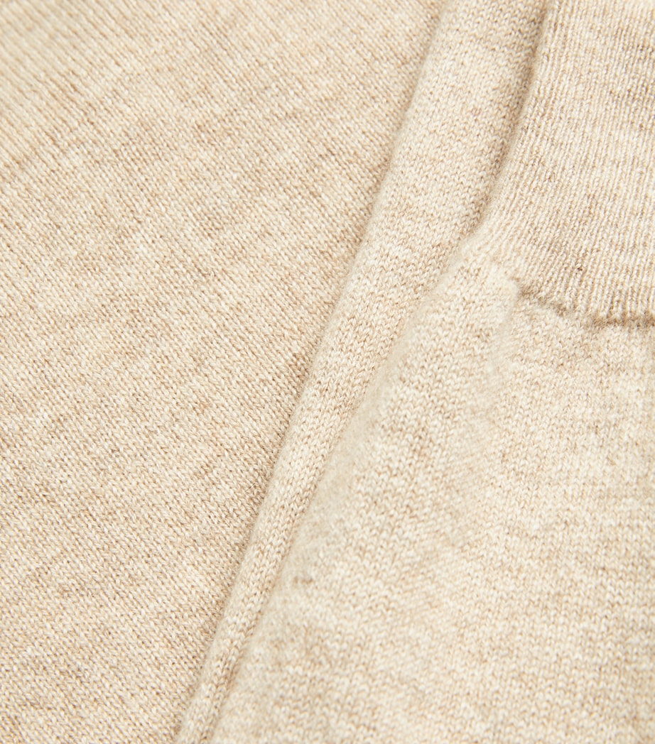 Cashmere Crew-Neck Sweater OATMEAL MARL Image 5