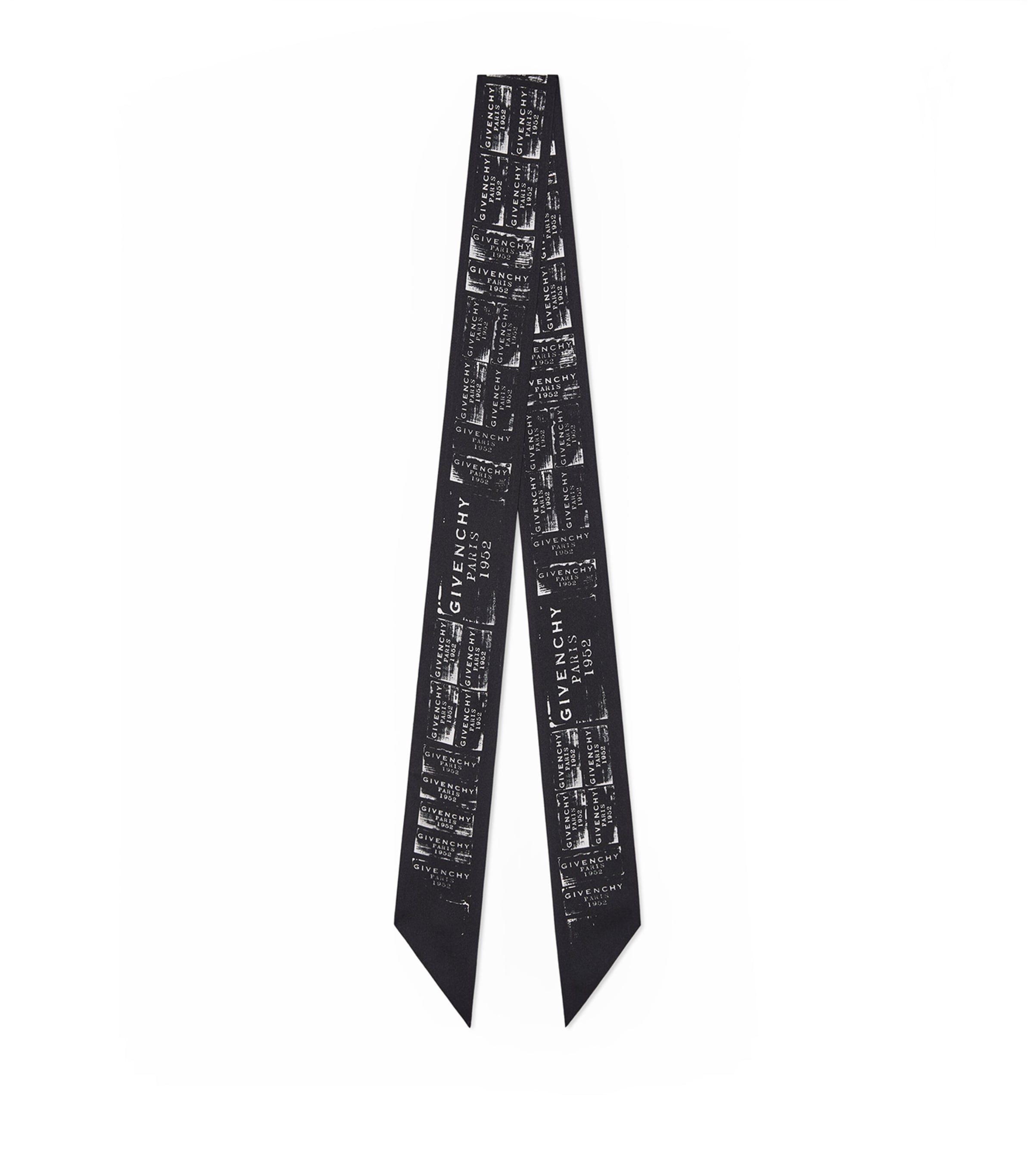 Givenchy Silk Stamp Bandeau Black Image 1