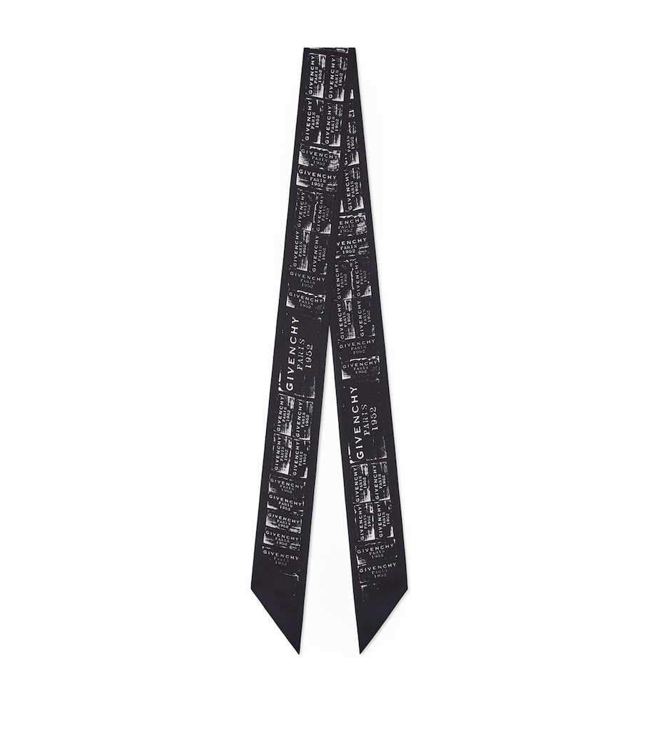 Silk Stamp Bandeau BLACK Image 1