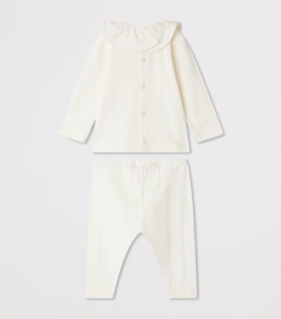 Organic Cotton Jelsia 2-Piece Set (1-18 Months) ECRU Image 2